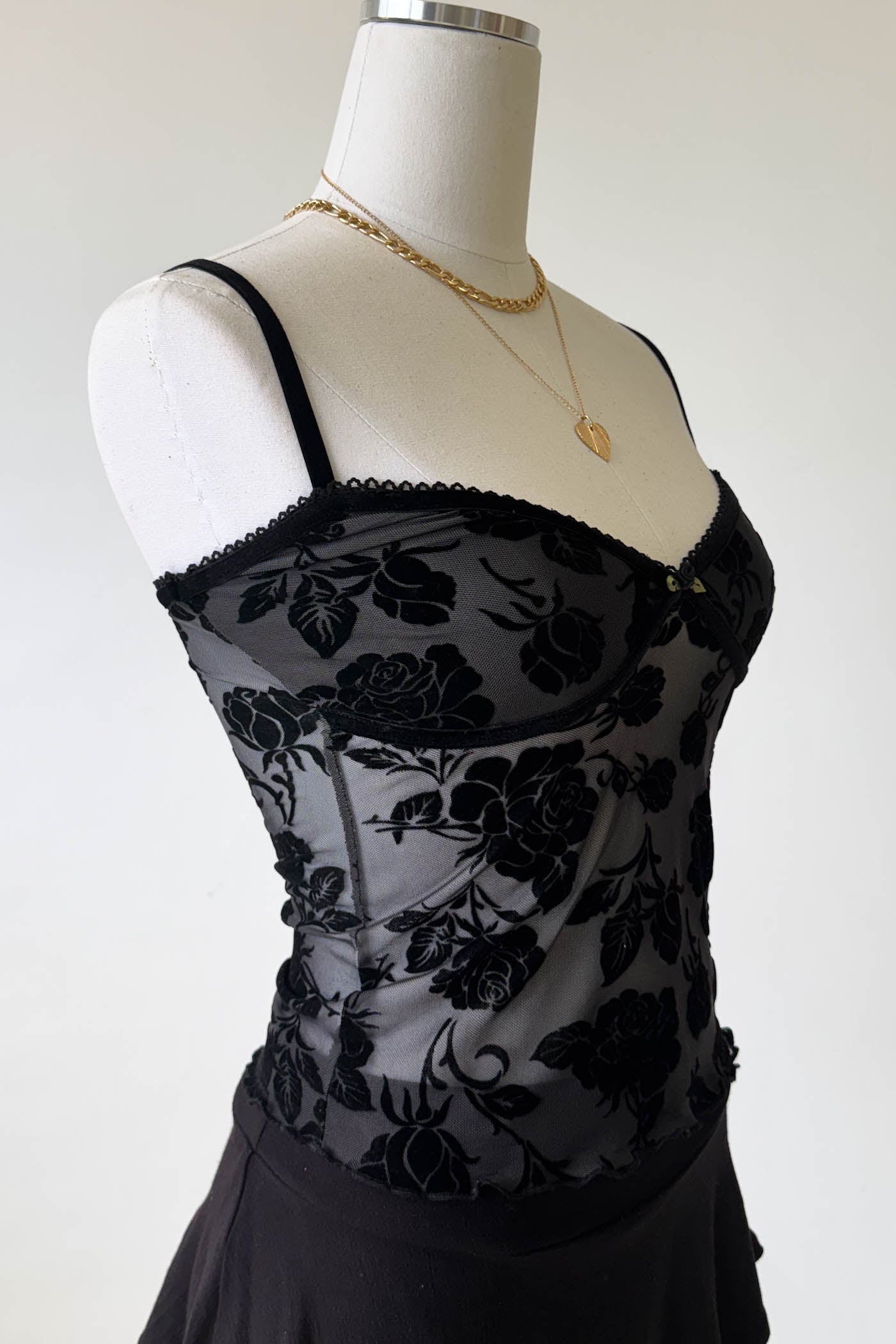 Floral Stretch Lace Top