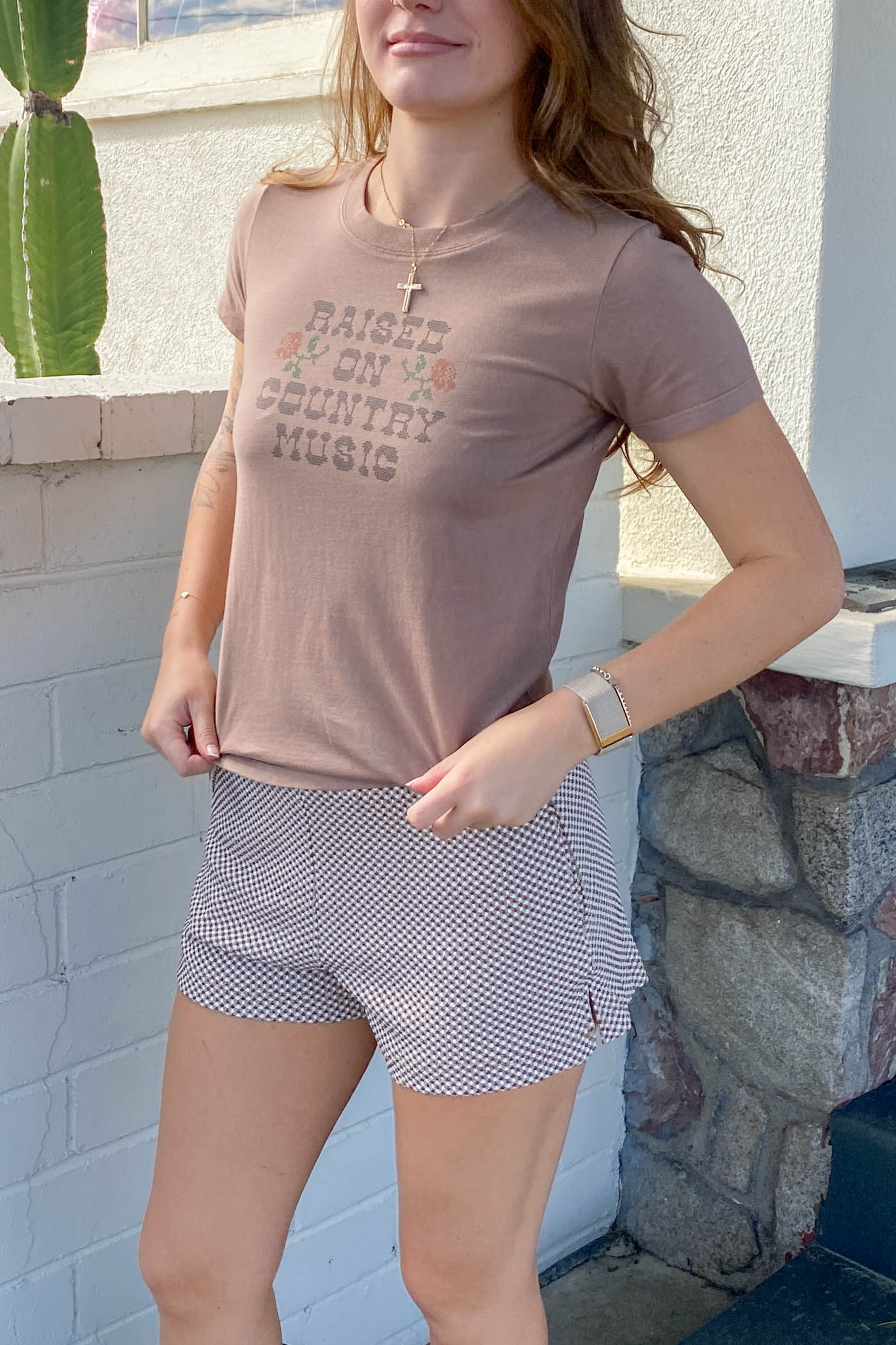 Gingham Boxer Shorts