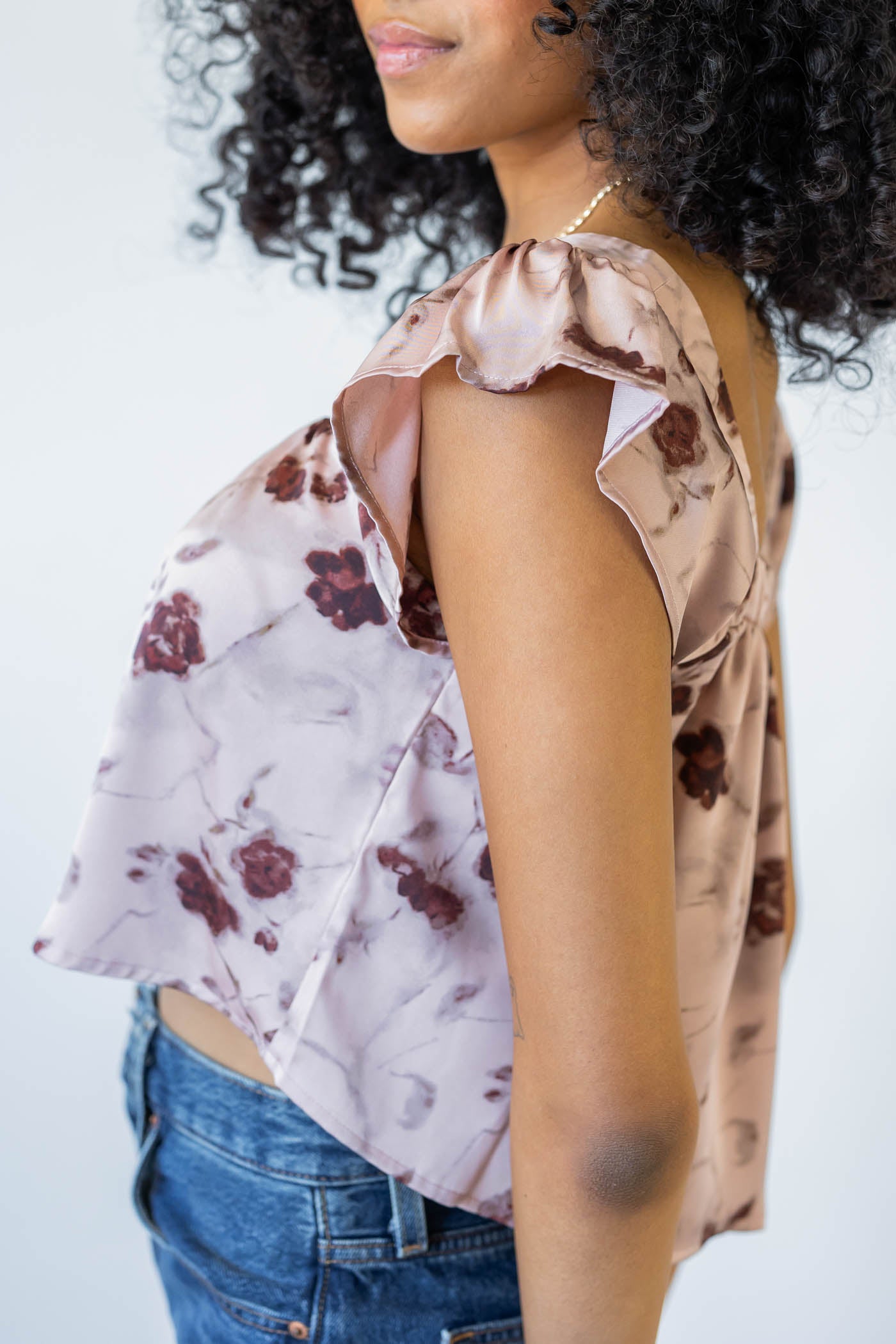 Floral Flowy Top
