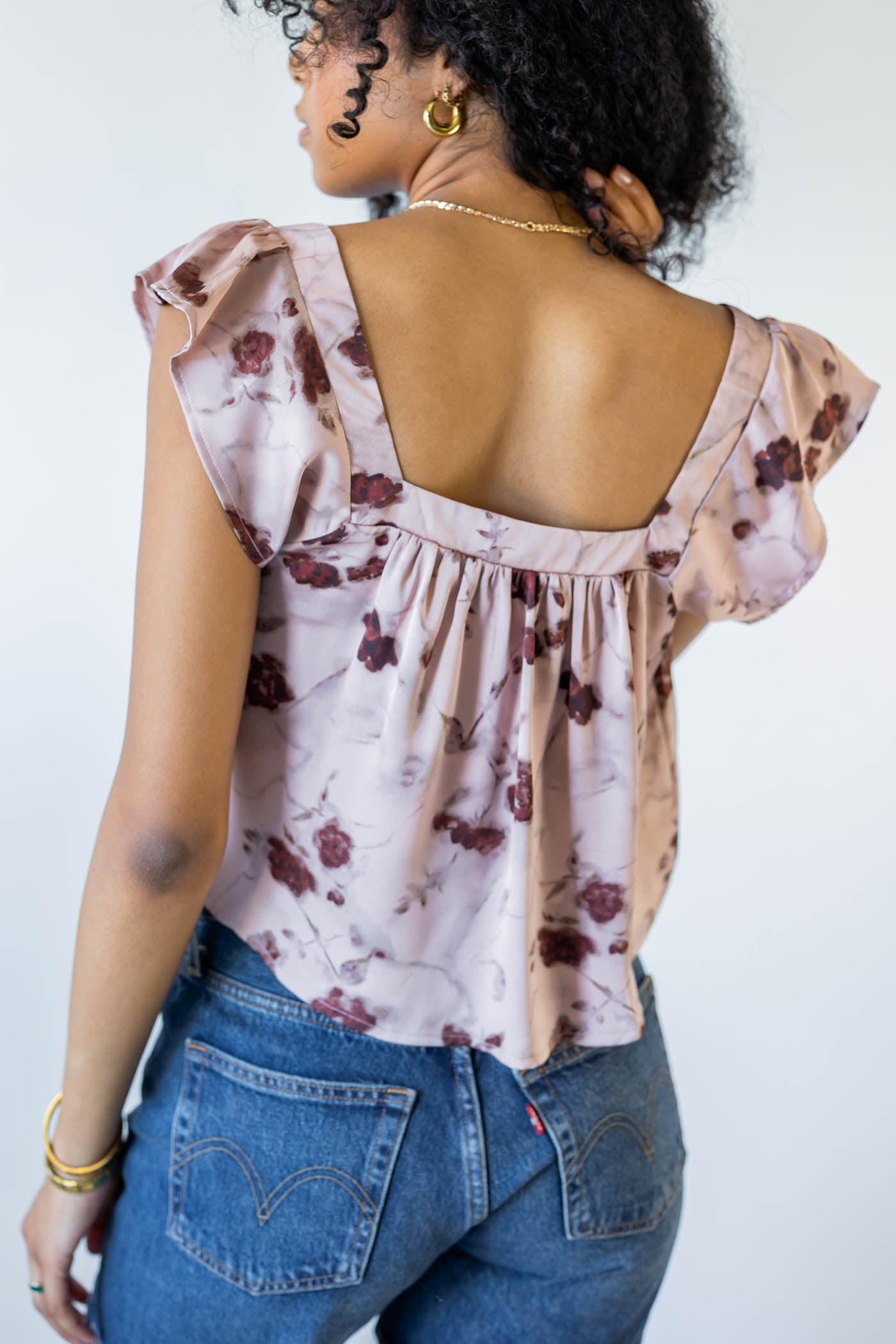 Floral Flowy Top