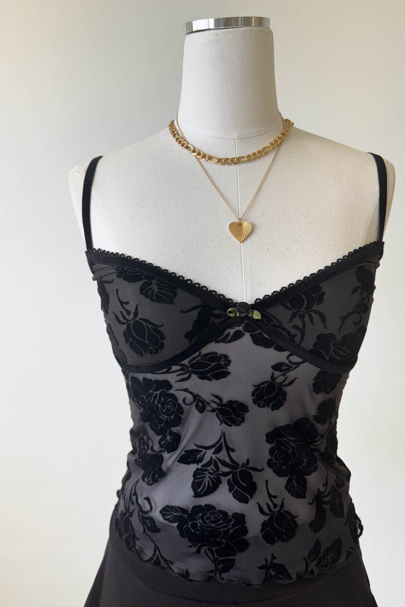 Floral Stretch Lace Top