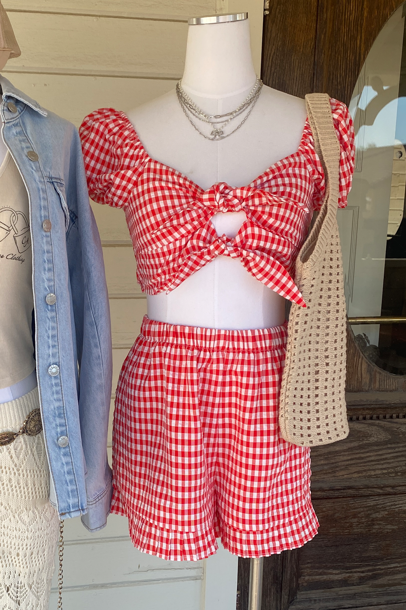 Gingham Boxer Shorts