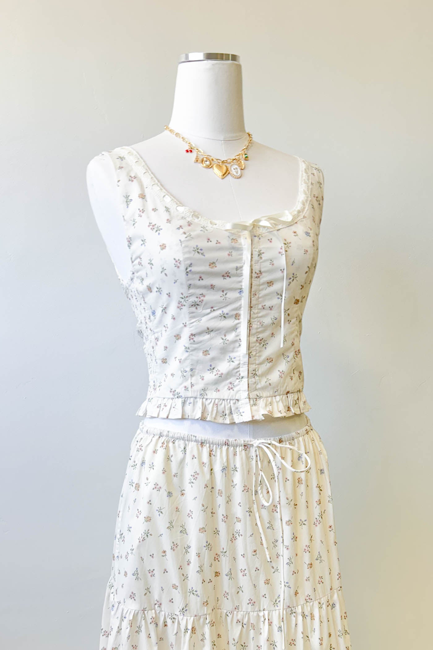 Floral Corset Top