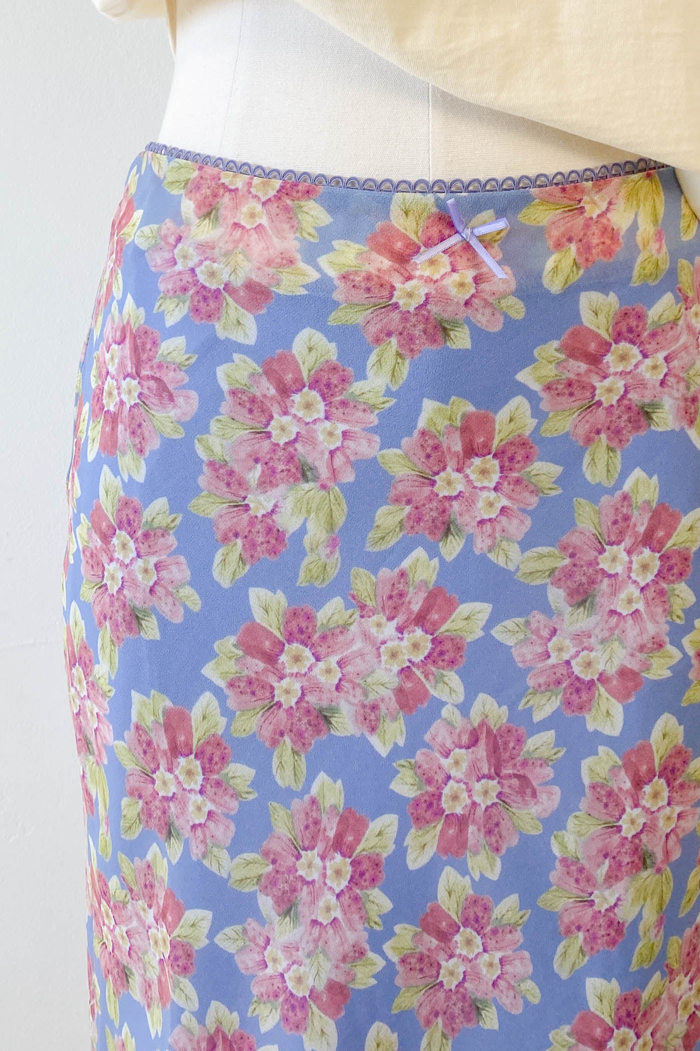 Floral Midi Skirt