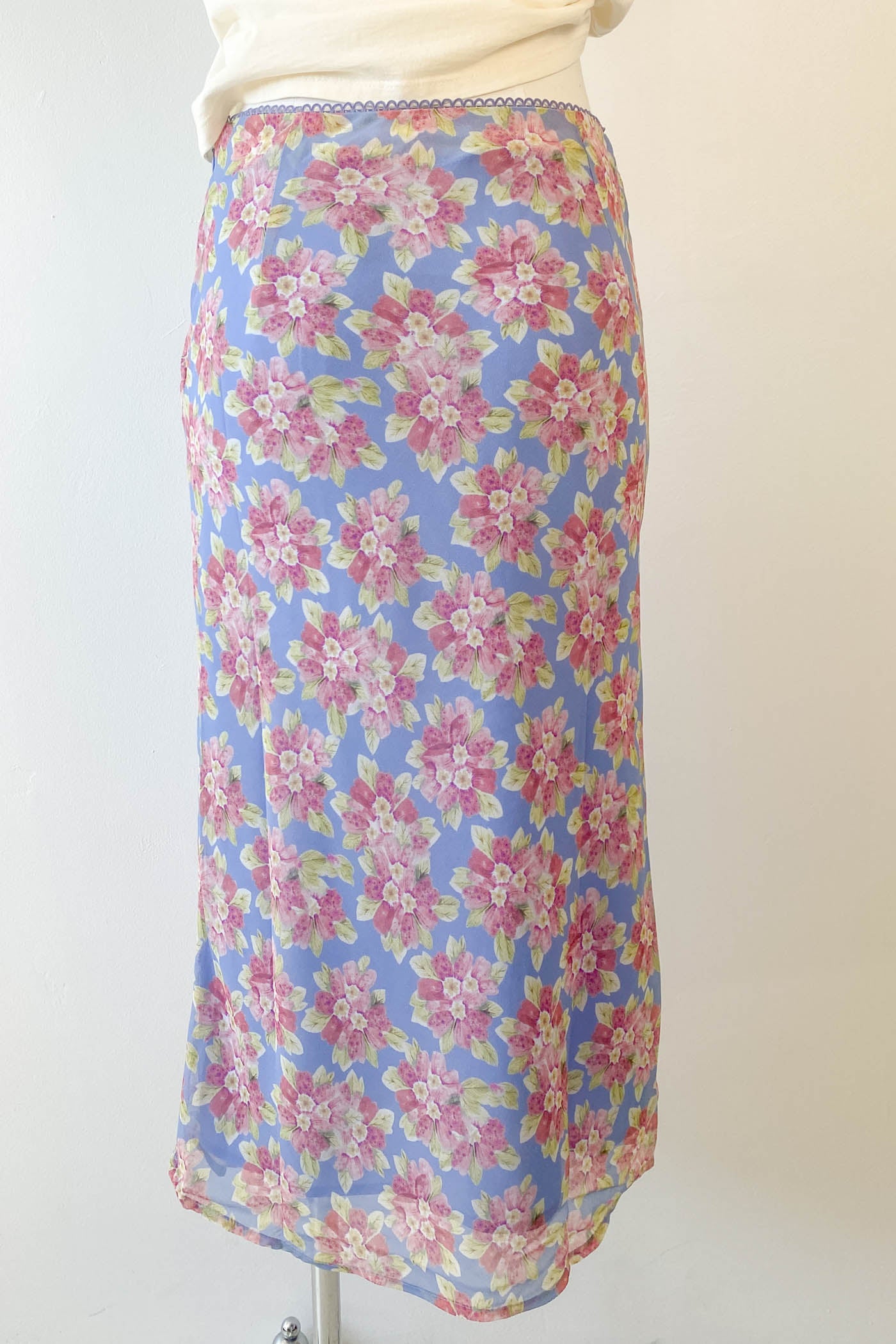 Floral Midi Skirt
