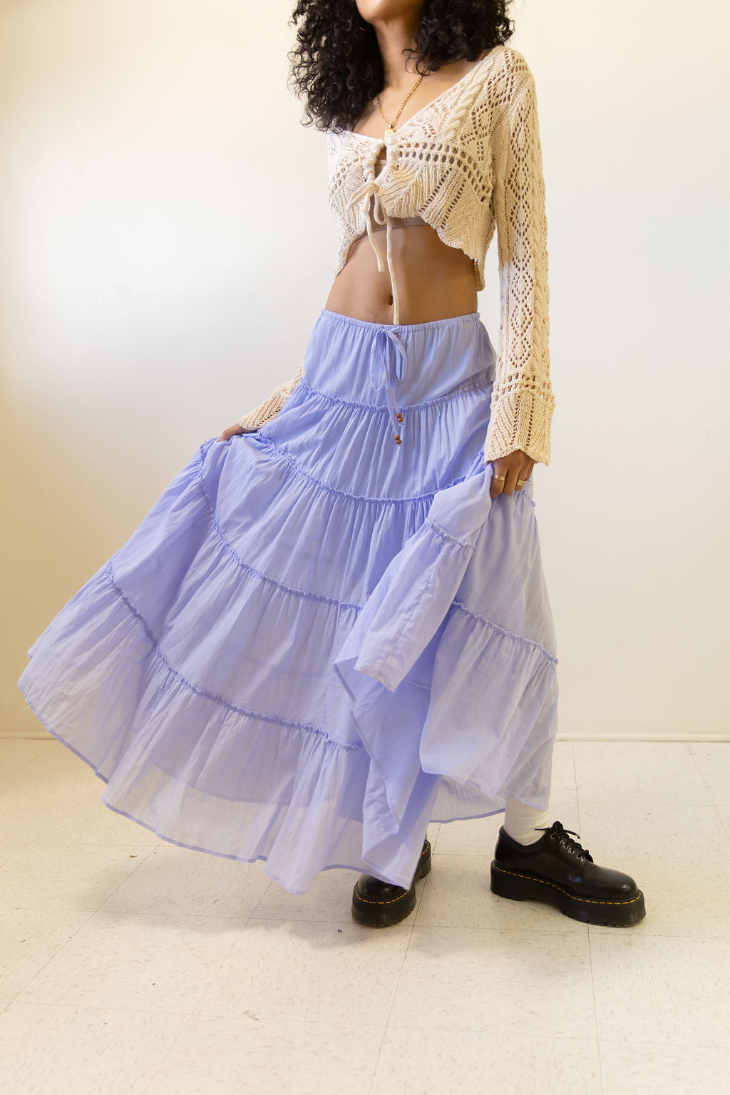 These Nights Tiered Maxi Skirt