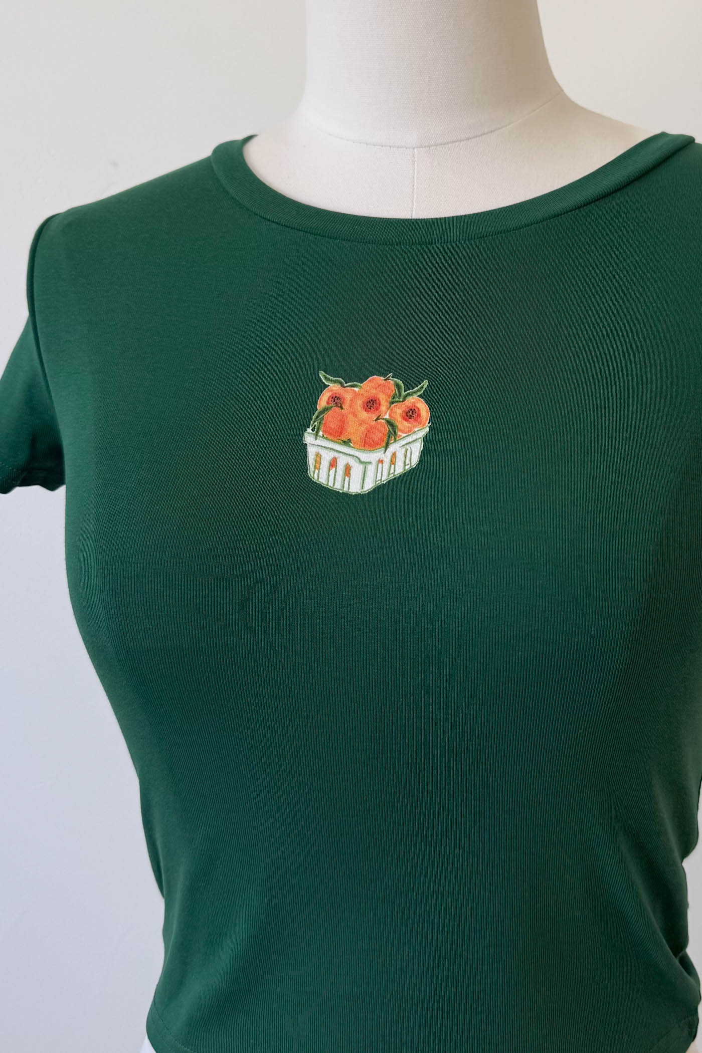 Nectarine Graphic Baby Tee