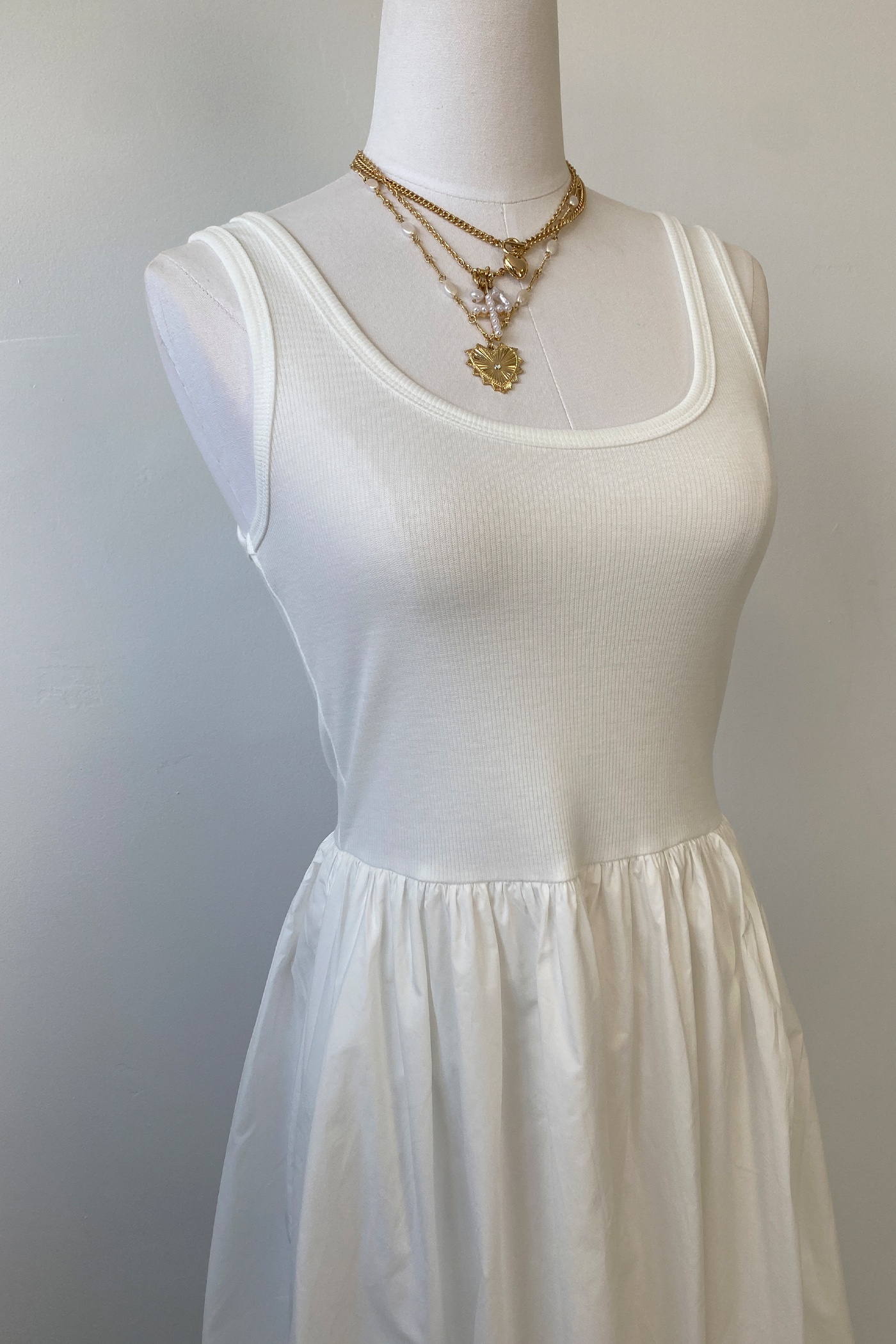 Sleeveless Midi Dress by For Good