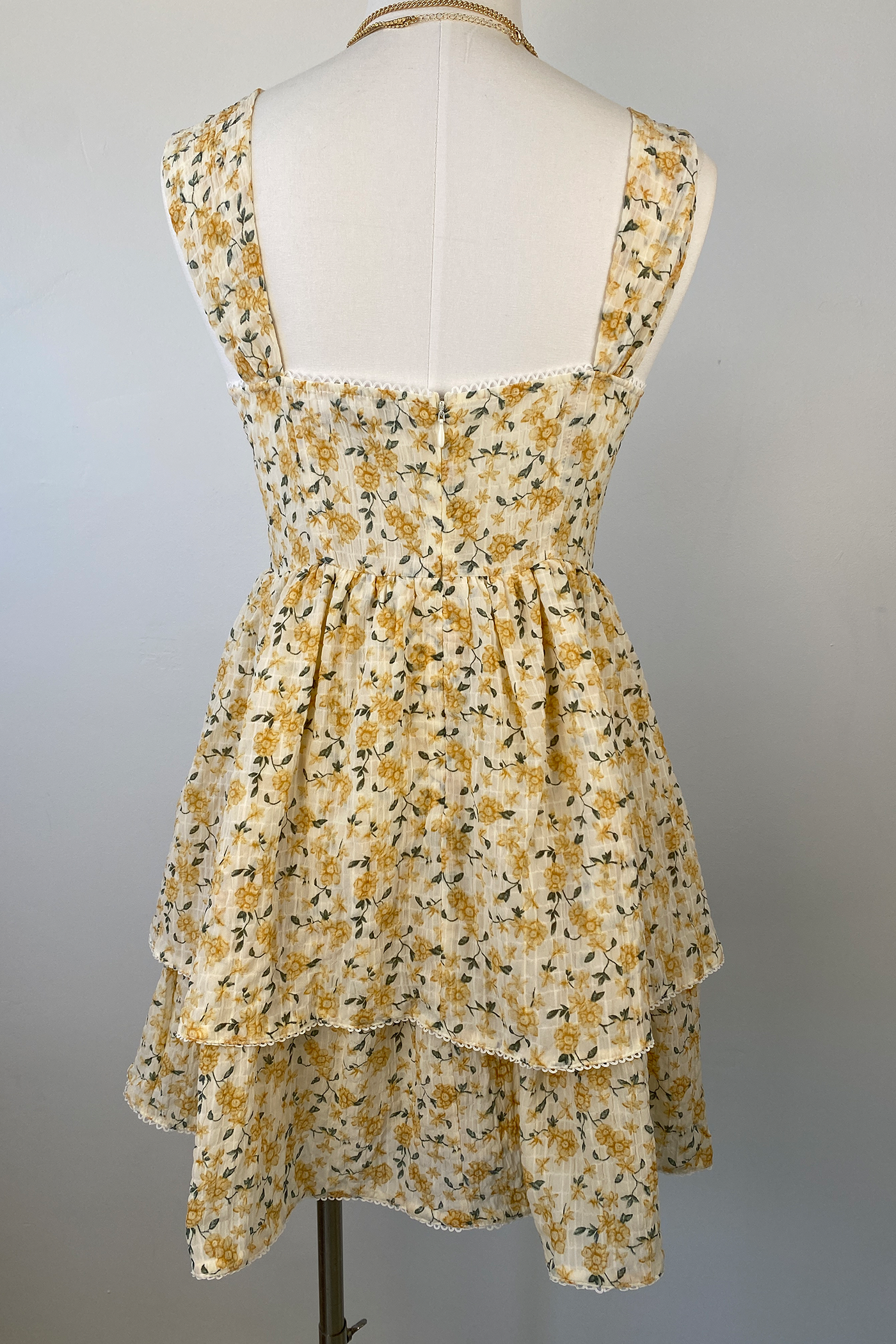 Floral Corset Mini Dress