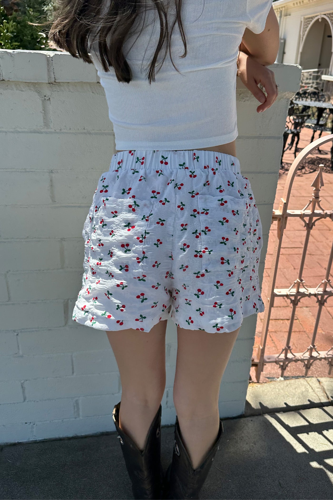 Fruity Fabric Shorts