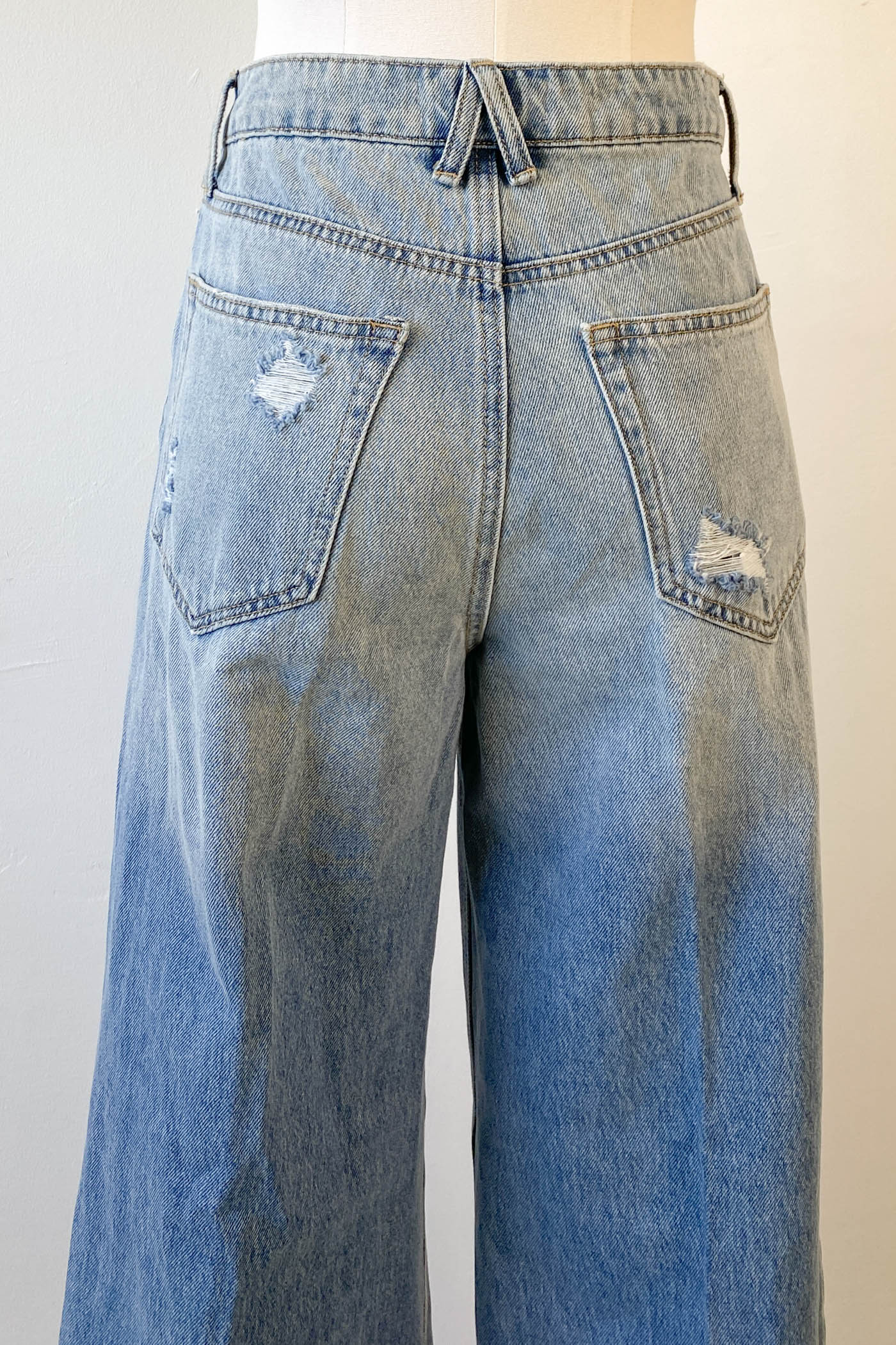Nectar Premium Denim: The Olivine Wide Leg Jeans