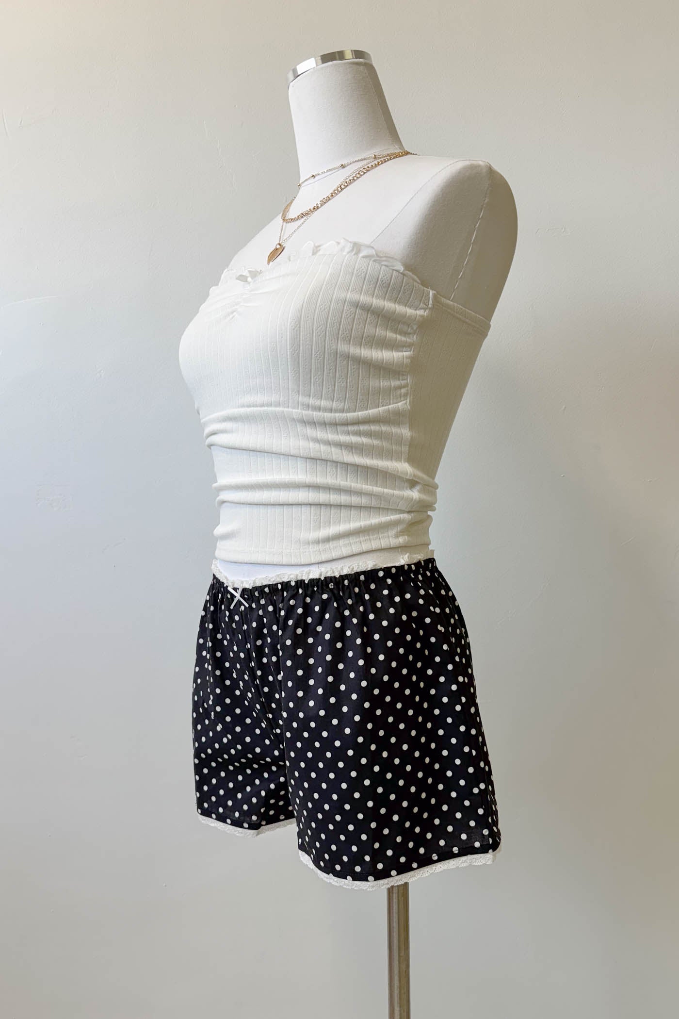 Swiss Dot Bloomer Shorts