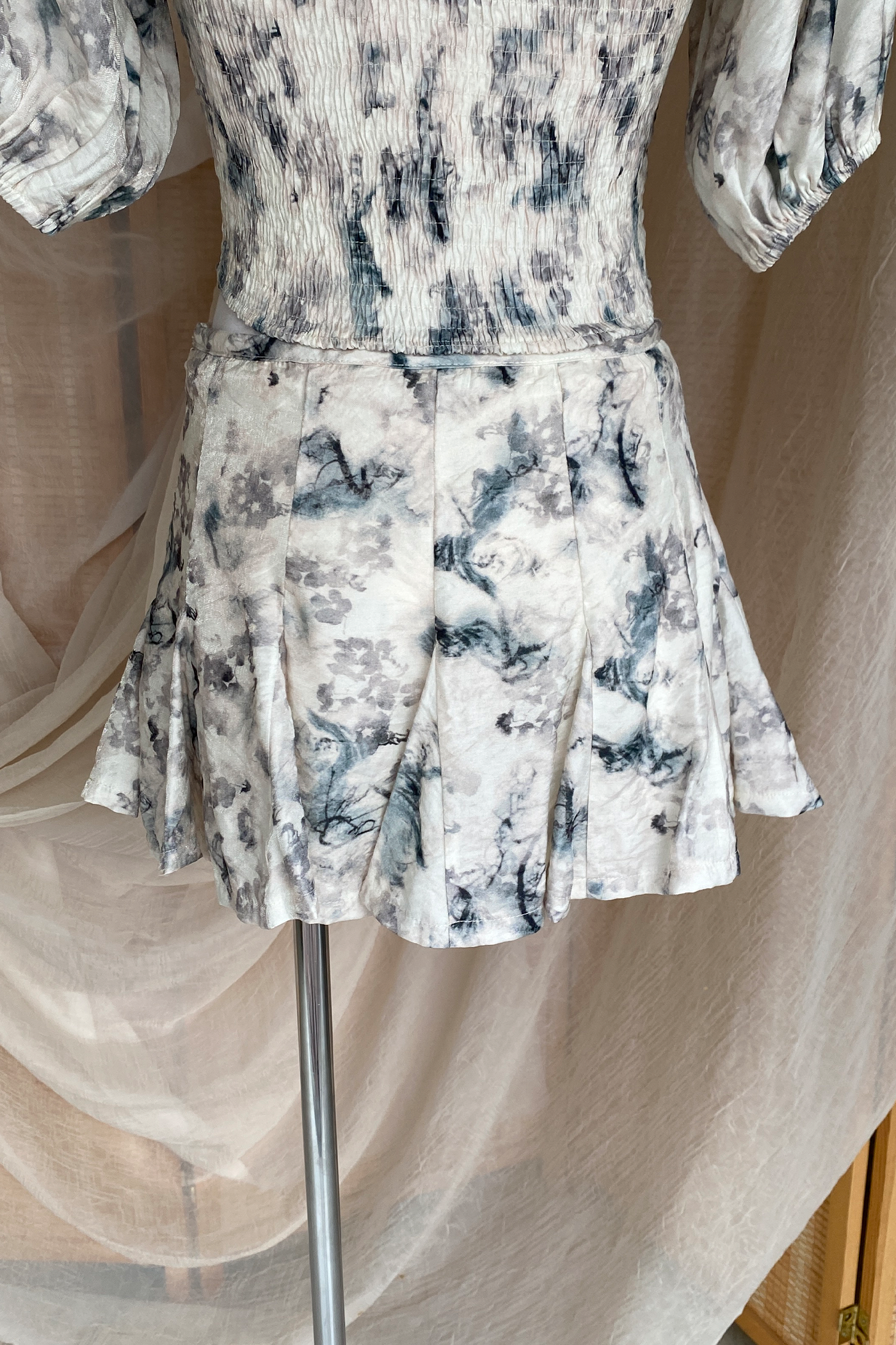 Floral Mini Skort