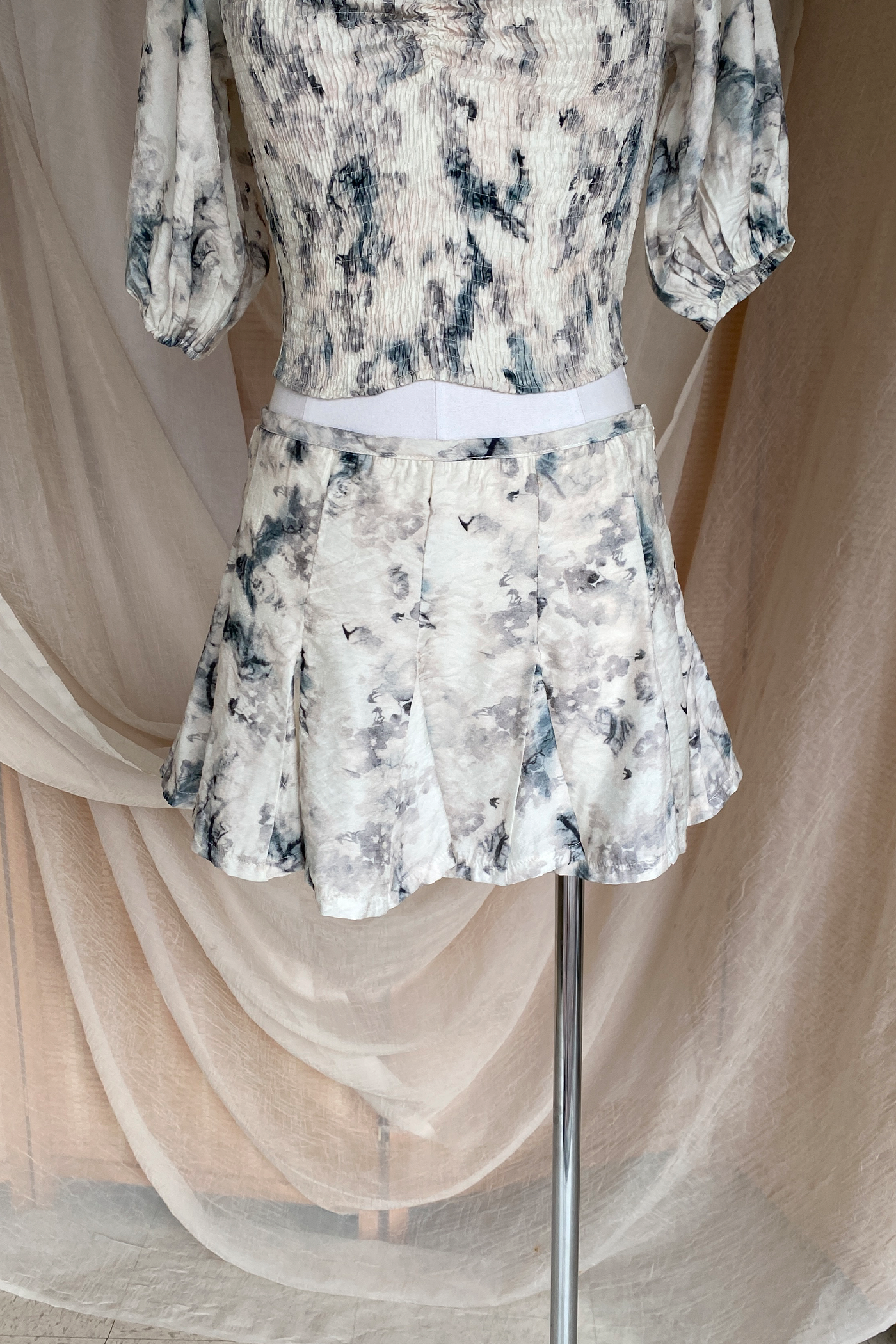 Floral Mini Skort