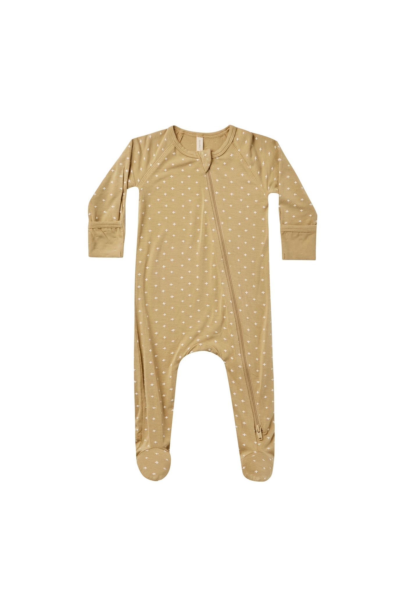 Bamboo Zip Footie by Quincy Mae