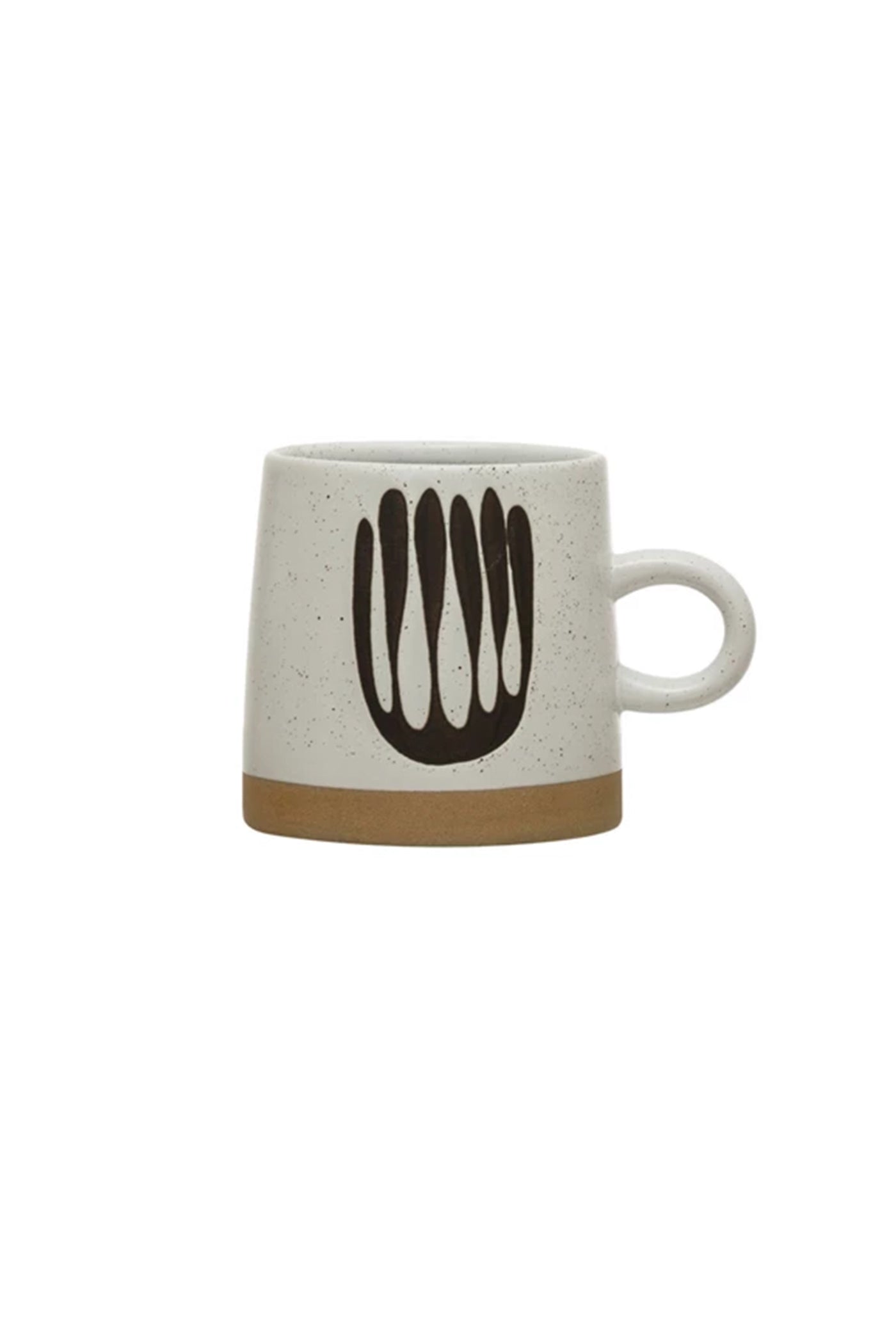 Abstract Stoneware Mugs