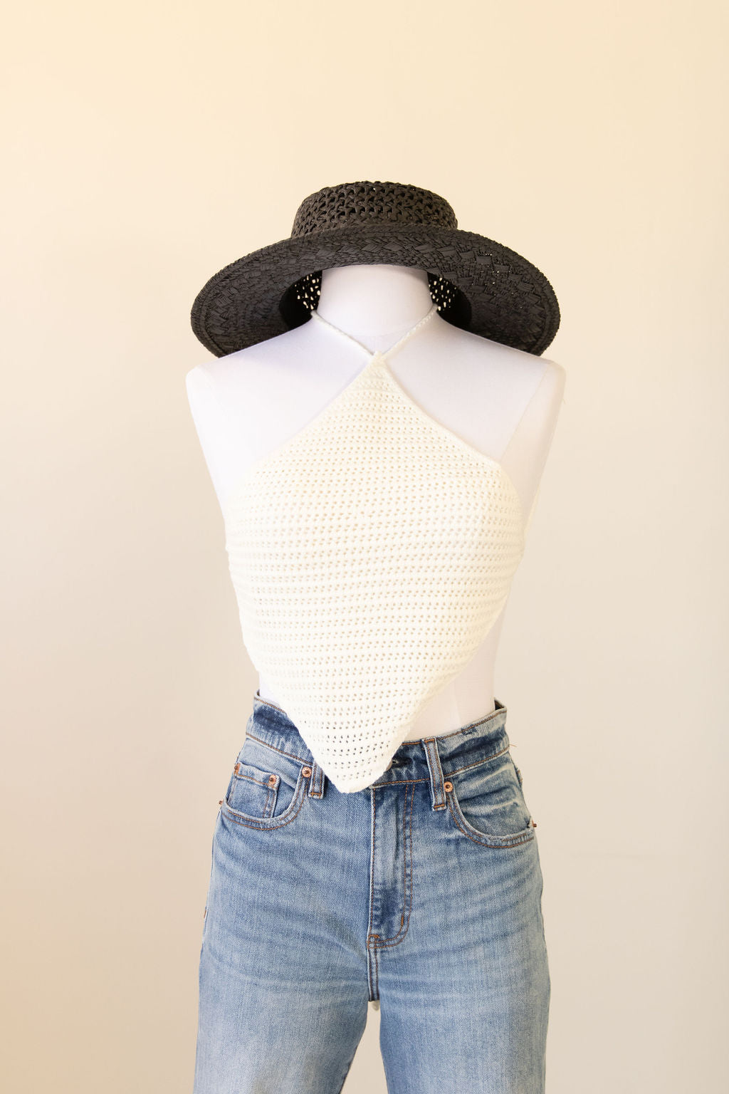 Good Days Triangle Crop Top