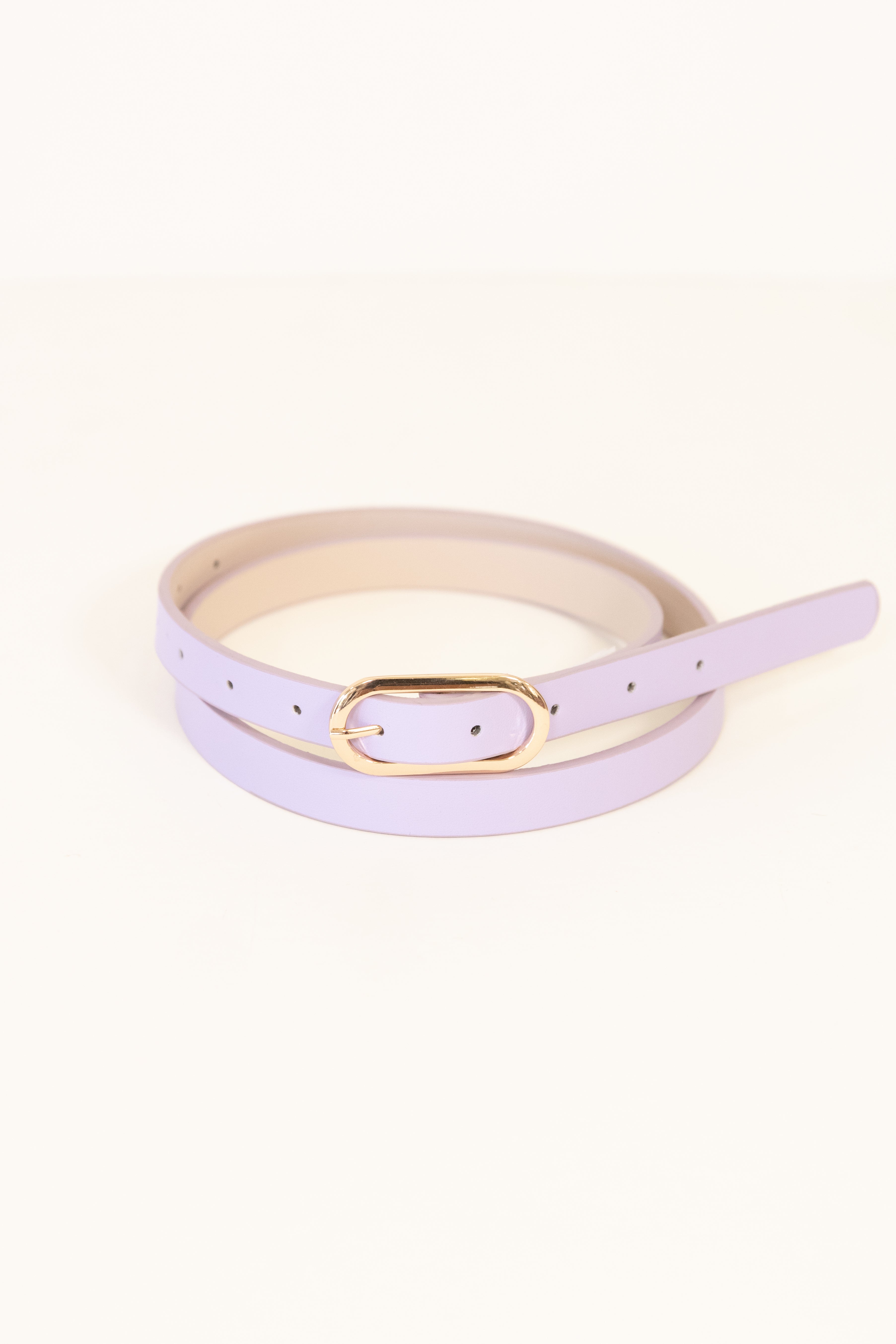 Metal Oval Buckle Belt