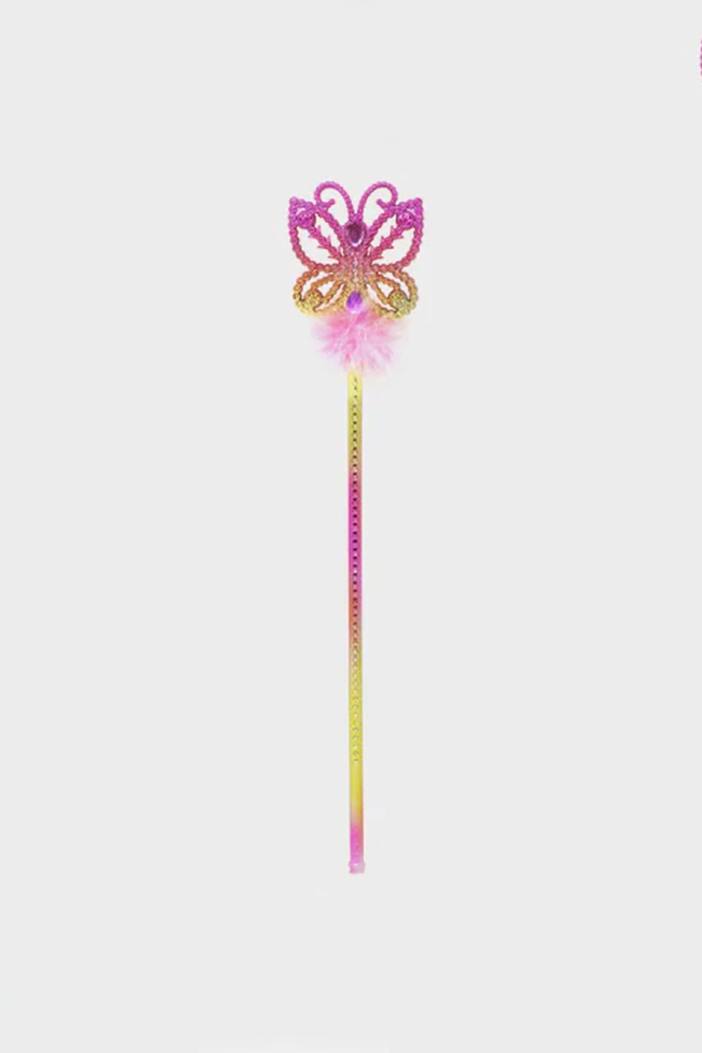 Rainbow Butterfly Wand