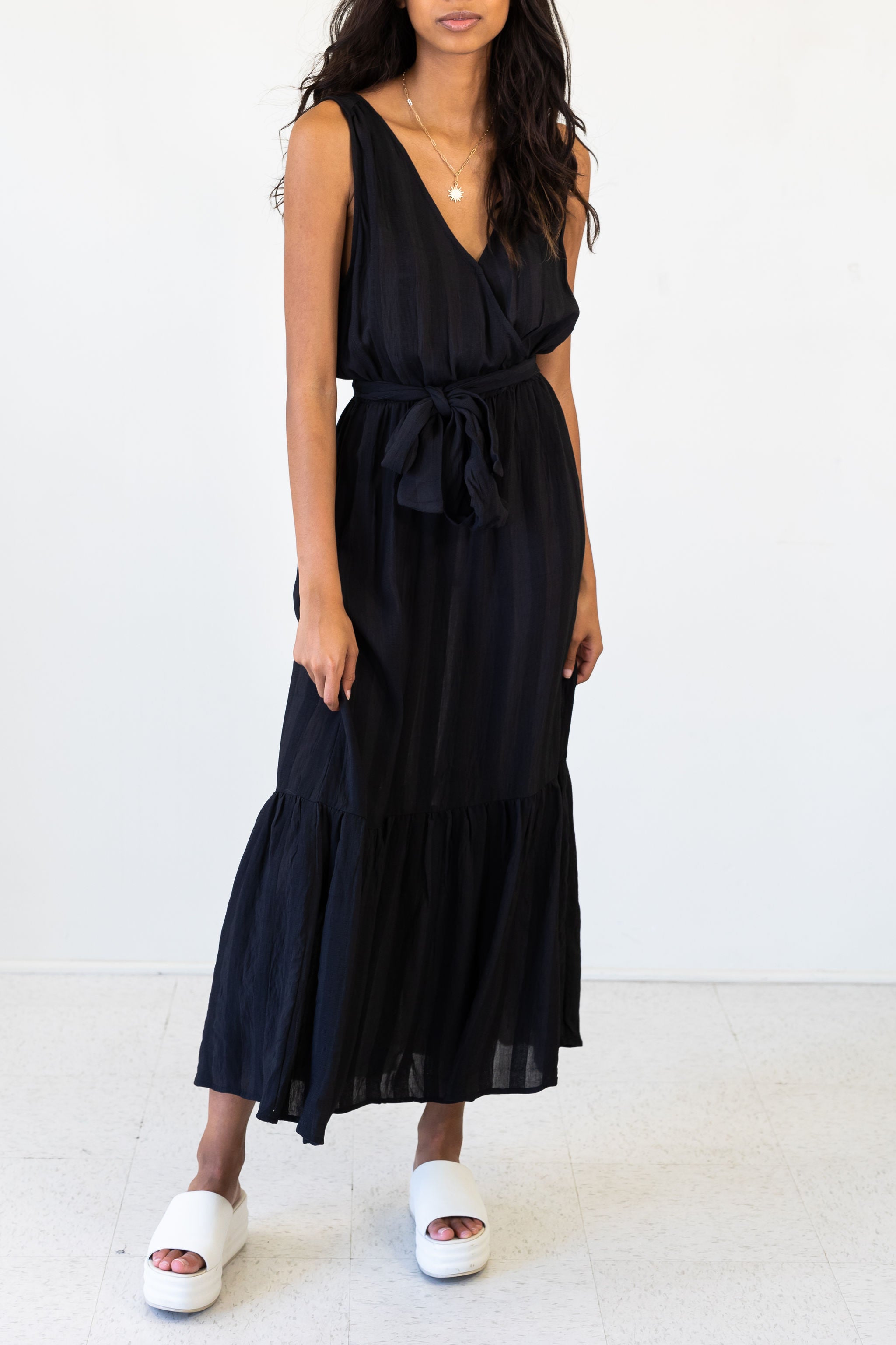 Felt Alive Maxi Dress by For Good