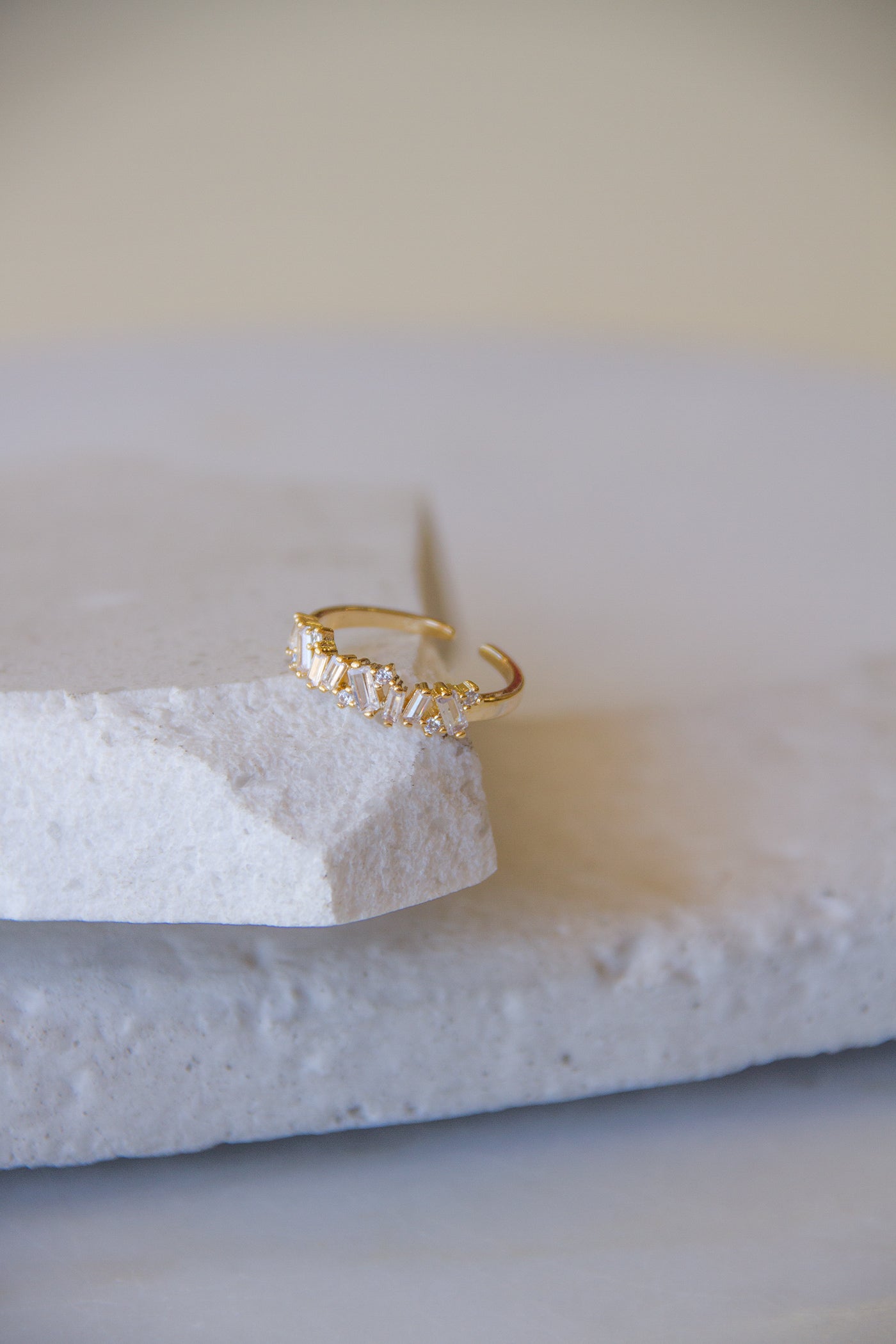 Jeweled Gold Ring
