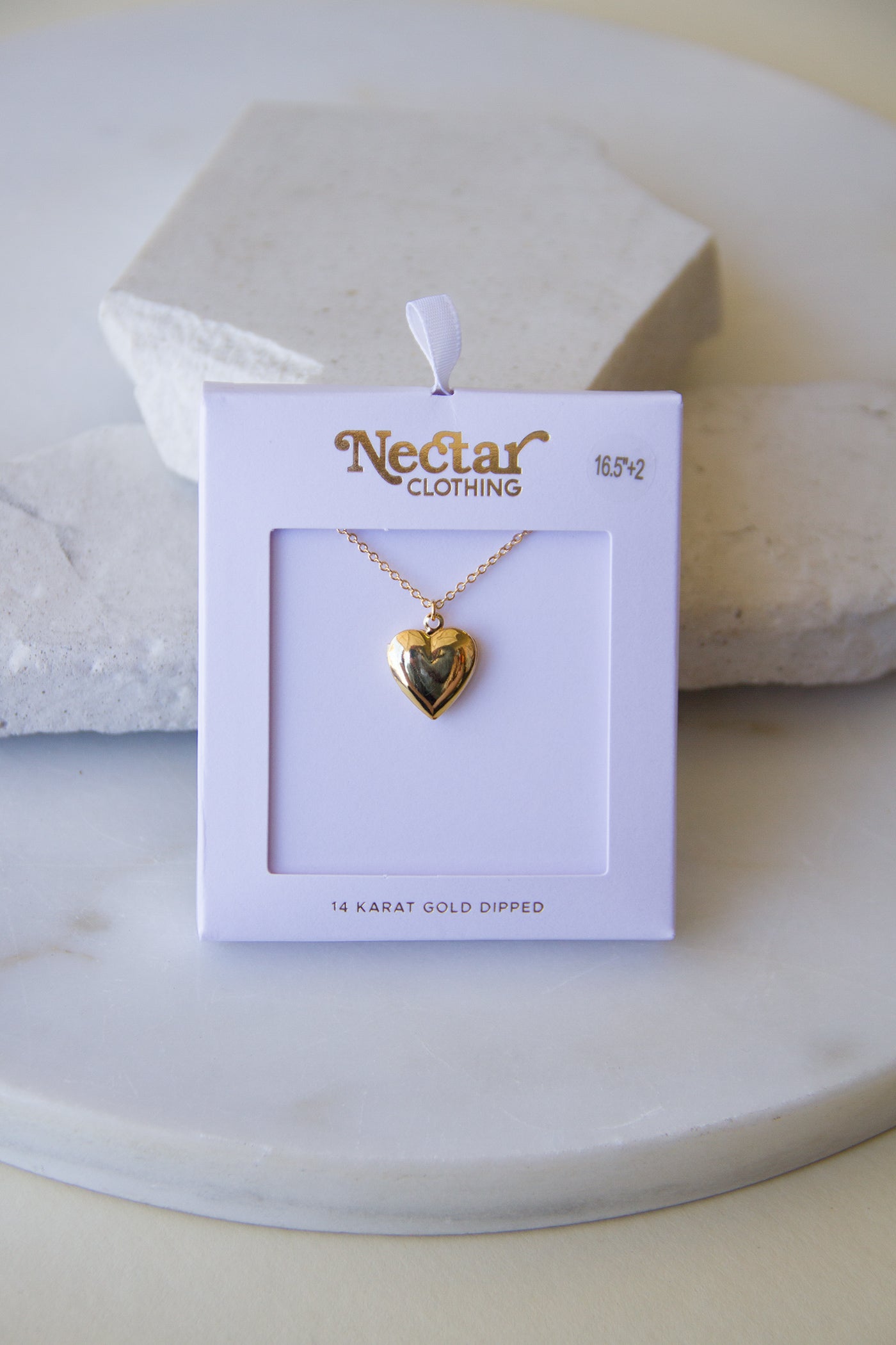 Dainty Heart Shaped Locket Necklace