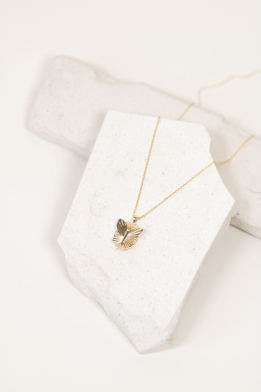 Butterfly Pendant Dainty Necklace