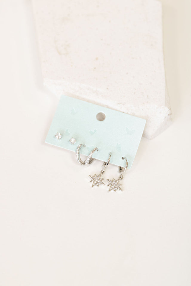 Starbust Earring Set