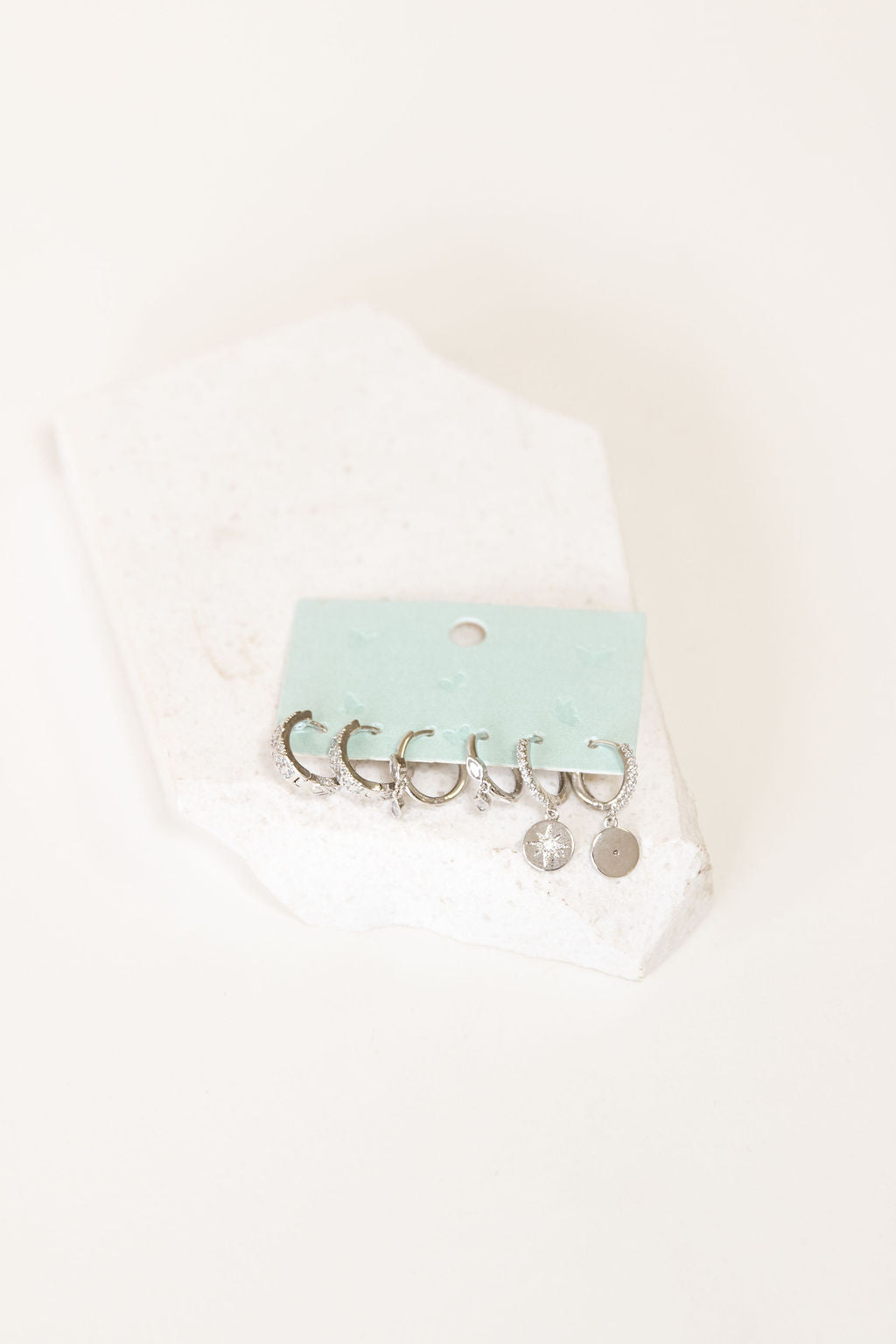 Three Piece Earring Set