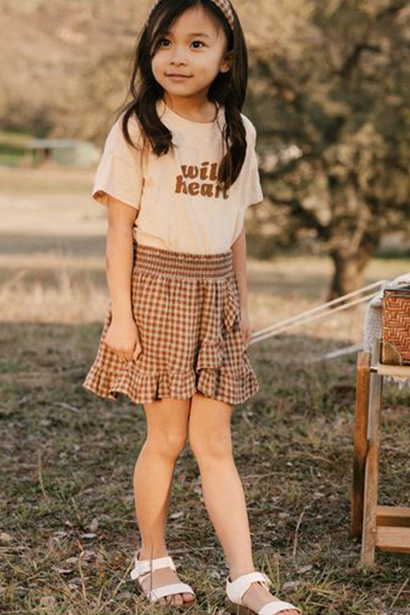 Boxy Kids Tee by Rylee & Cru