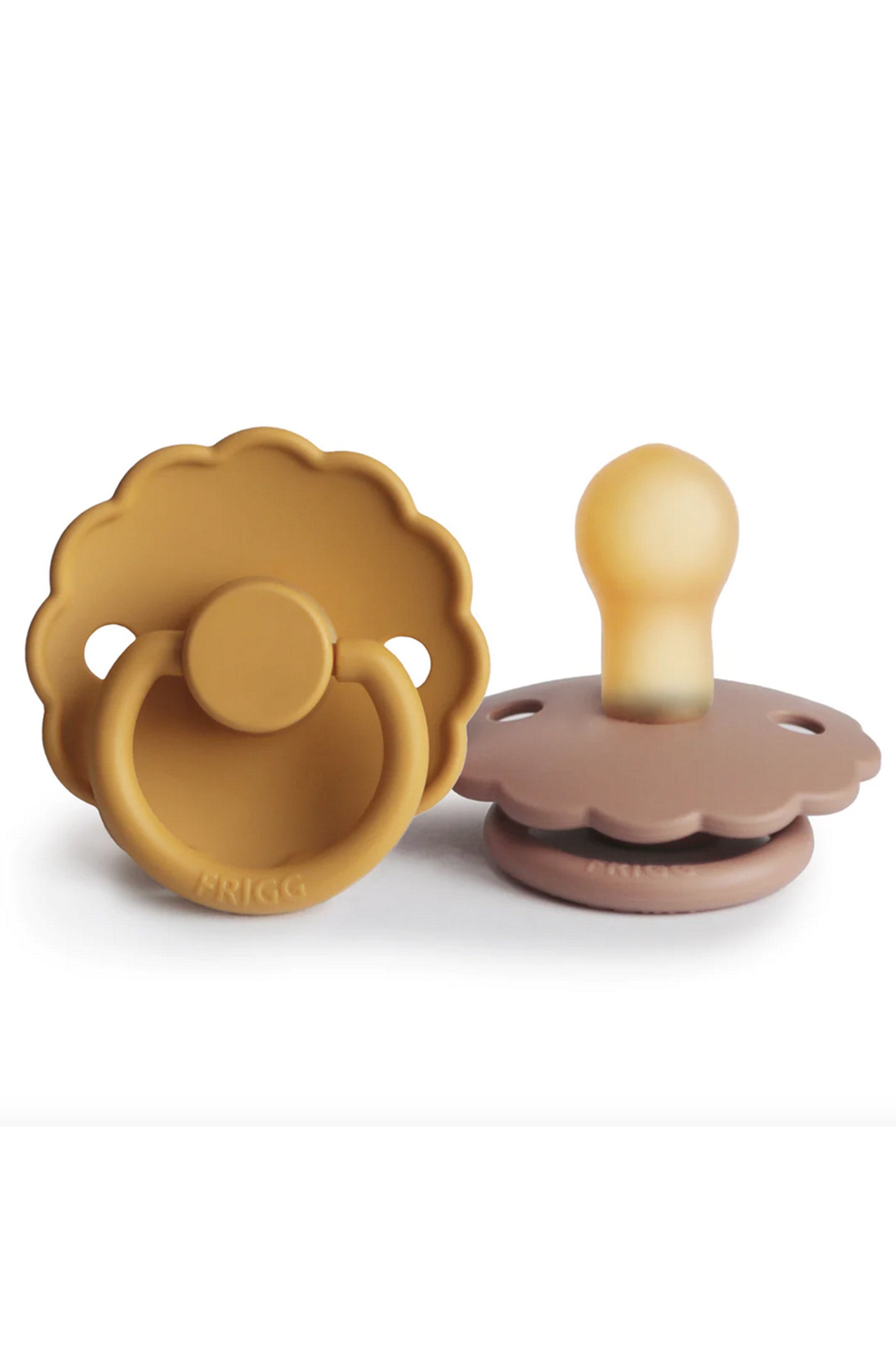 FRIGG Daisy Rubber Baby Pacifier by Nectar Kids