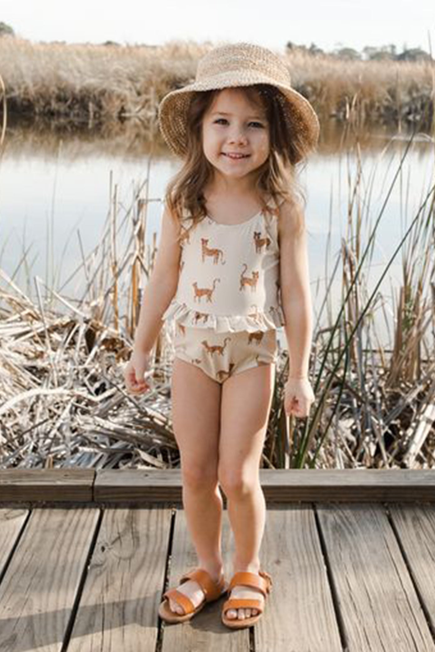 Skirted Kids One-Piece by Rylee & Cru