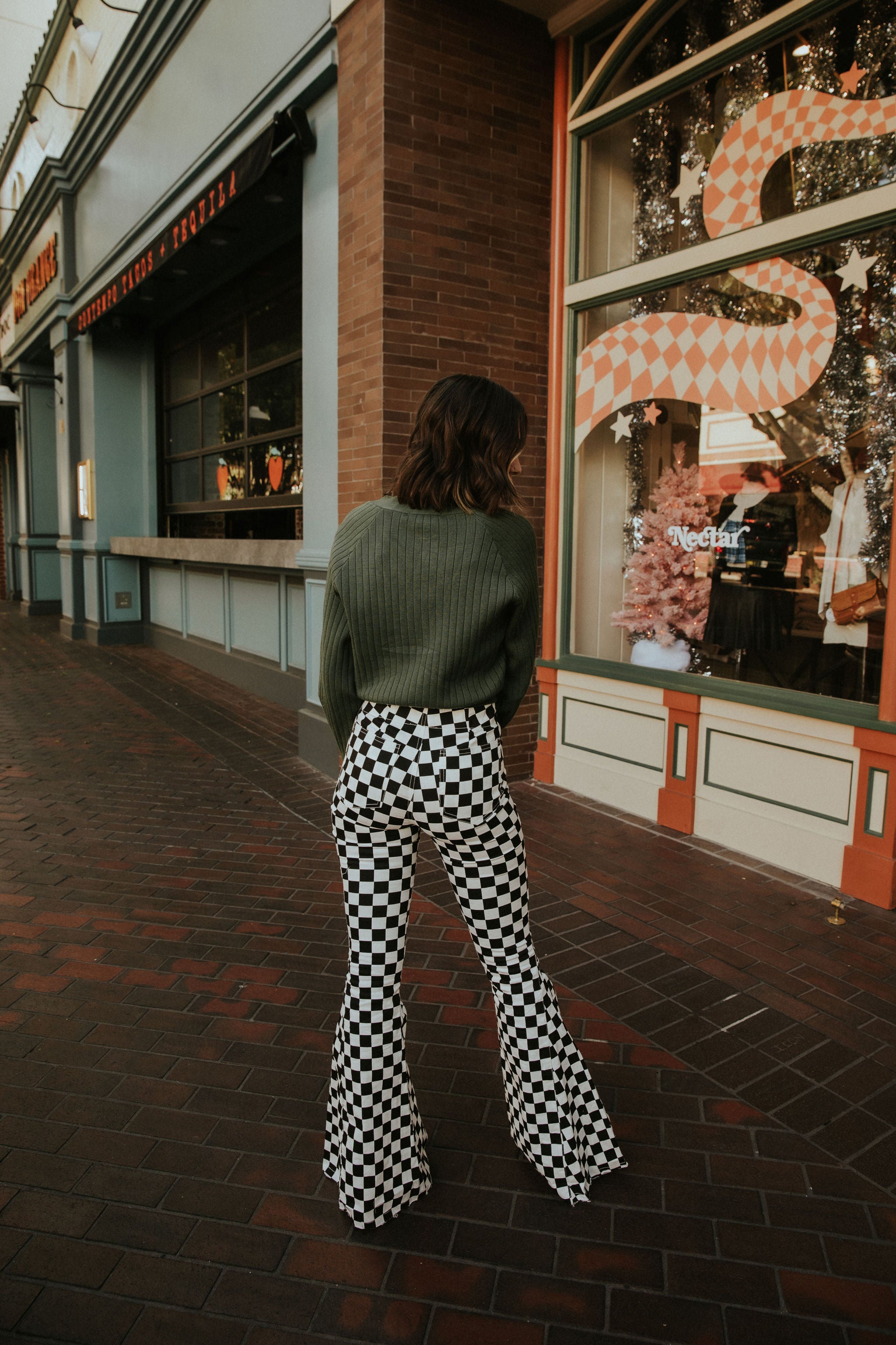 Dream Big Checkered Pants