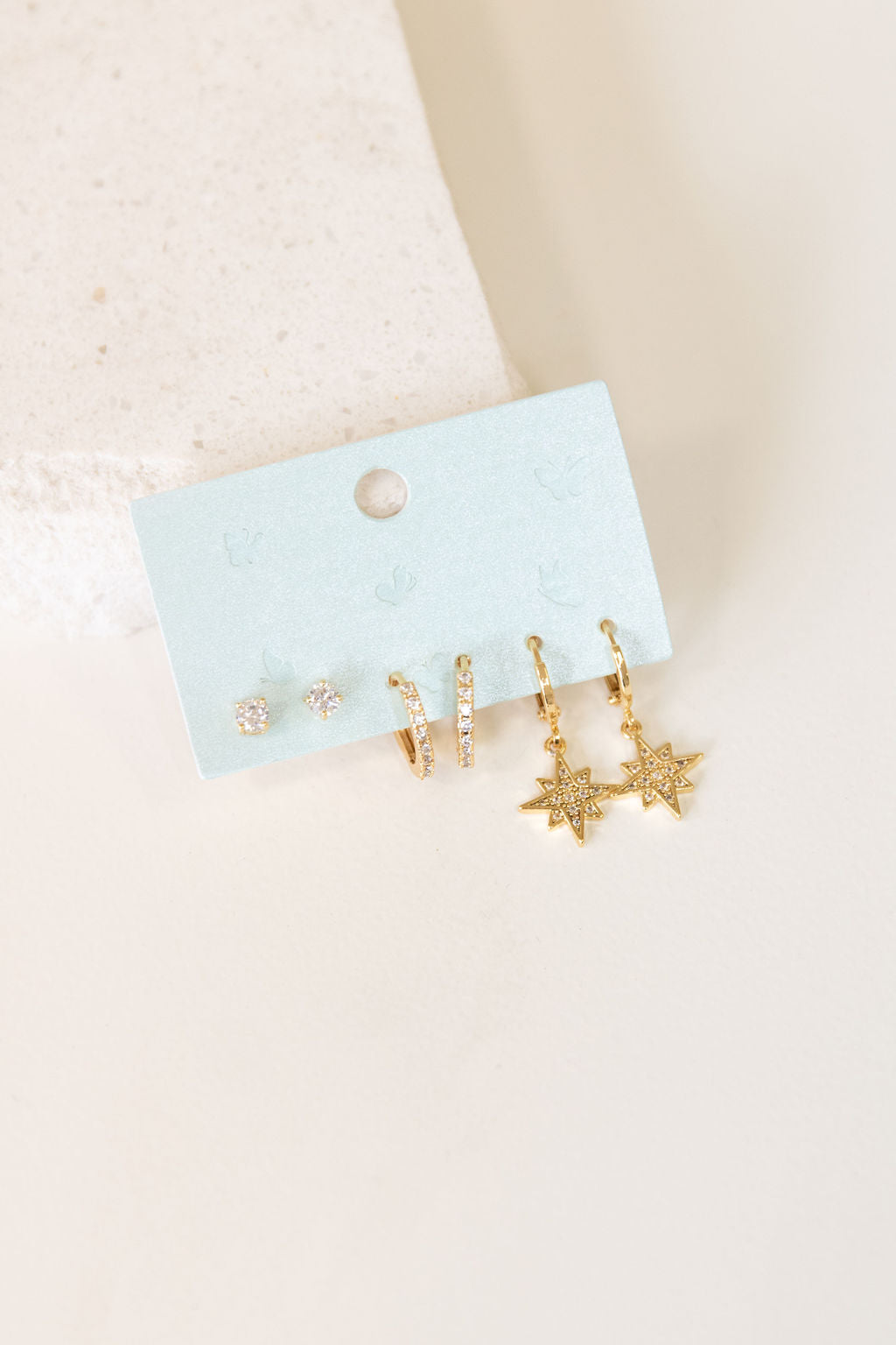 Starbust Earring Set