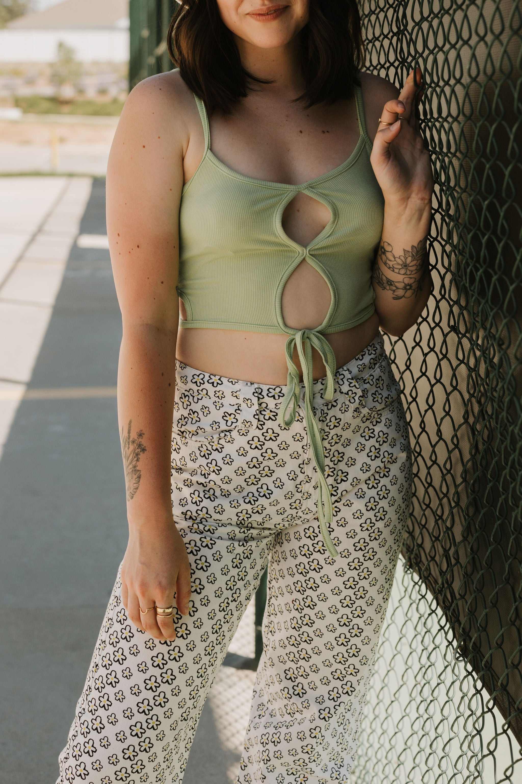 Sit Pretty Cami Crop Top