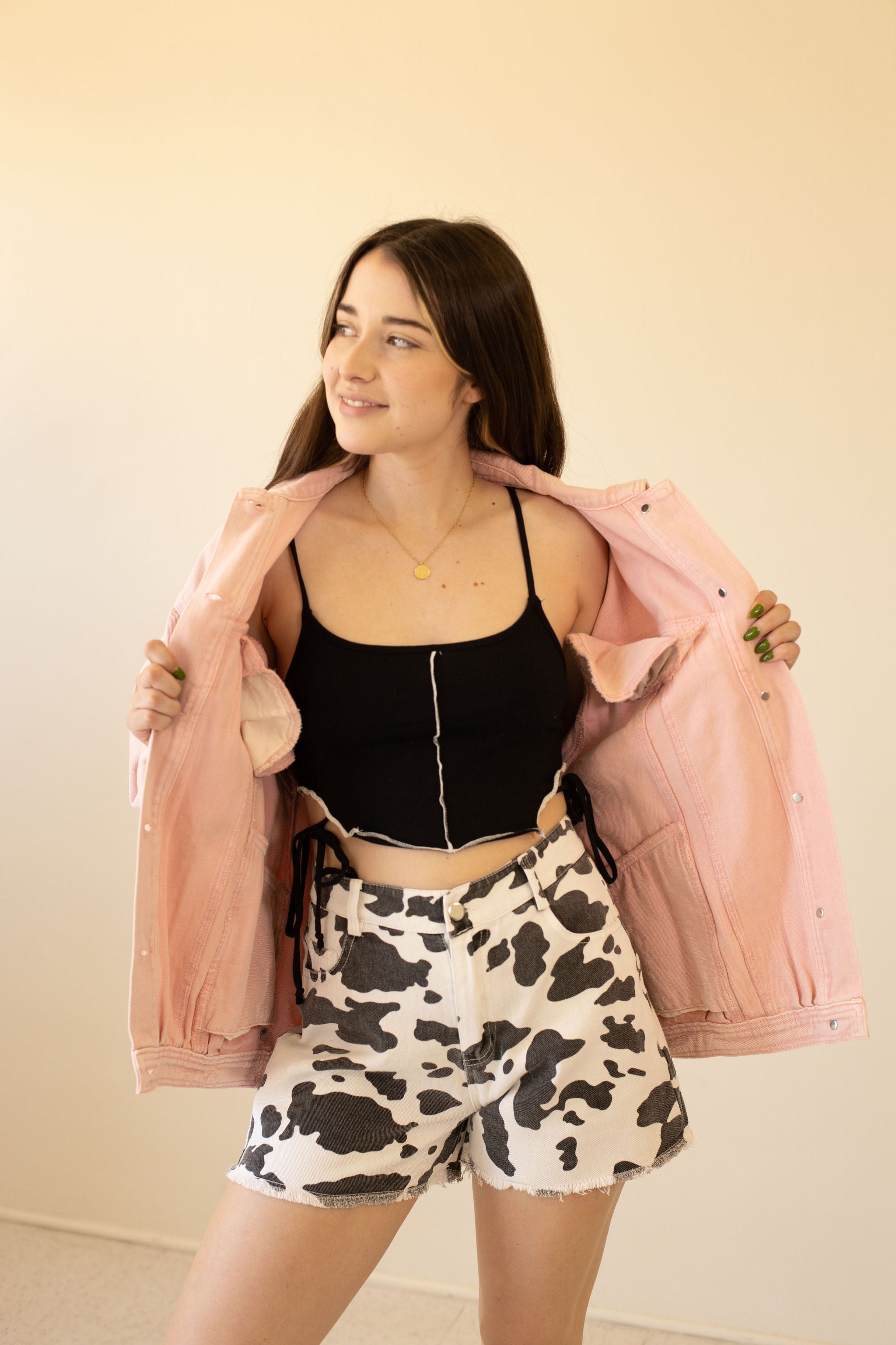 Caught Up Cami Crop Top