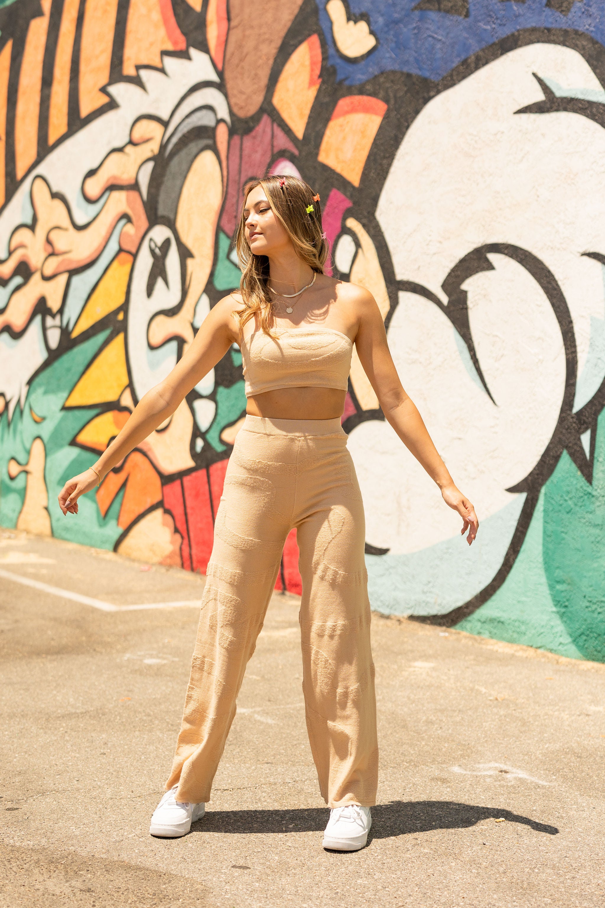 Never Stop Terry Cloth Tube Top