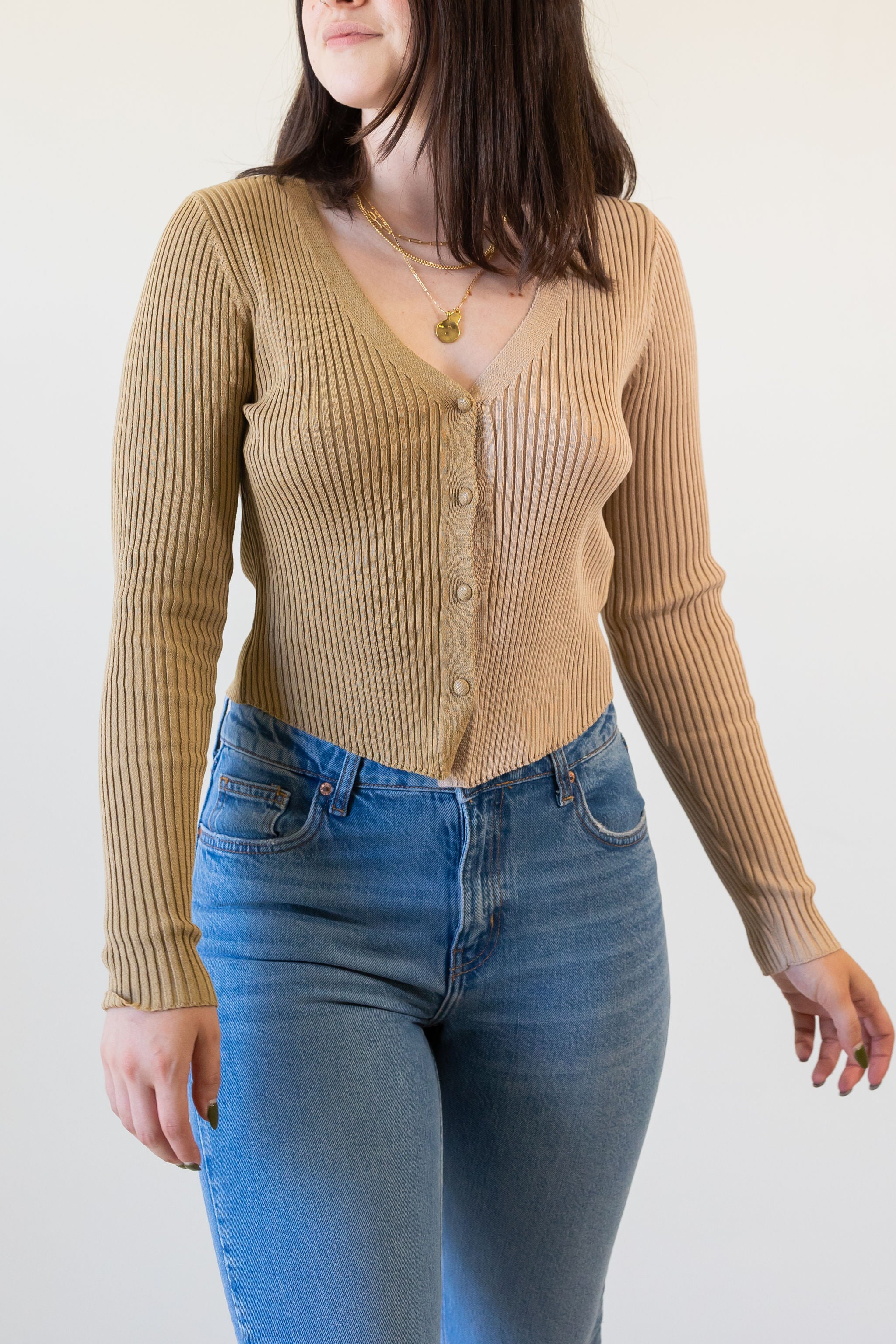 Accompany Me Color Block Knit Cardigan