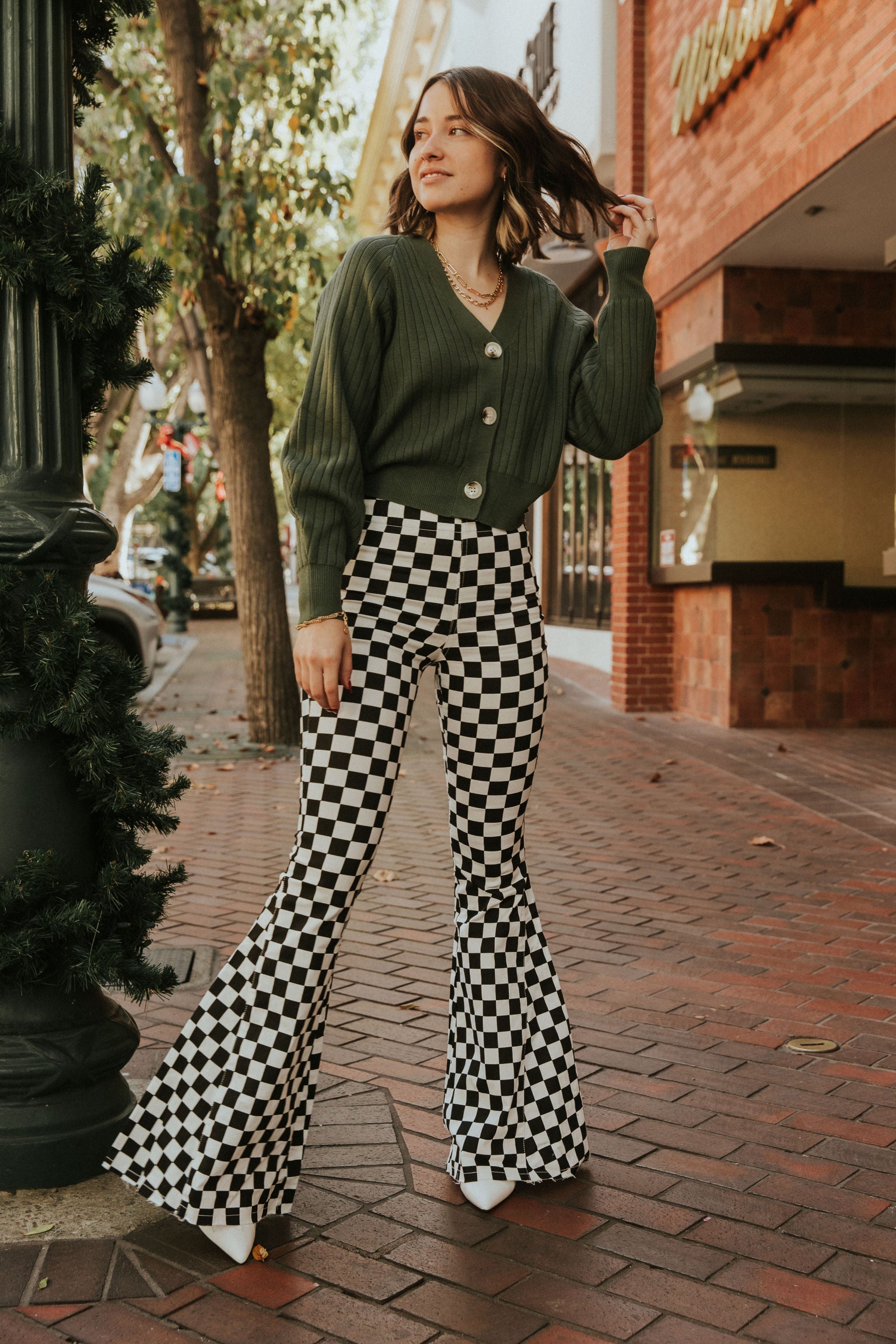 Dream Big Checkered Pants