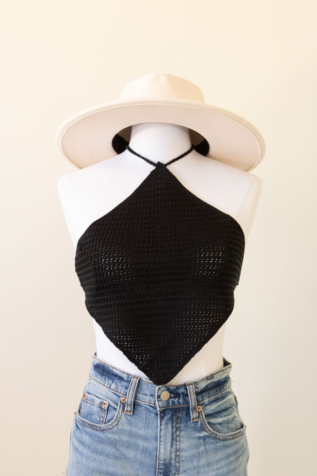 Good Days Triangle Crop Top