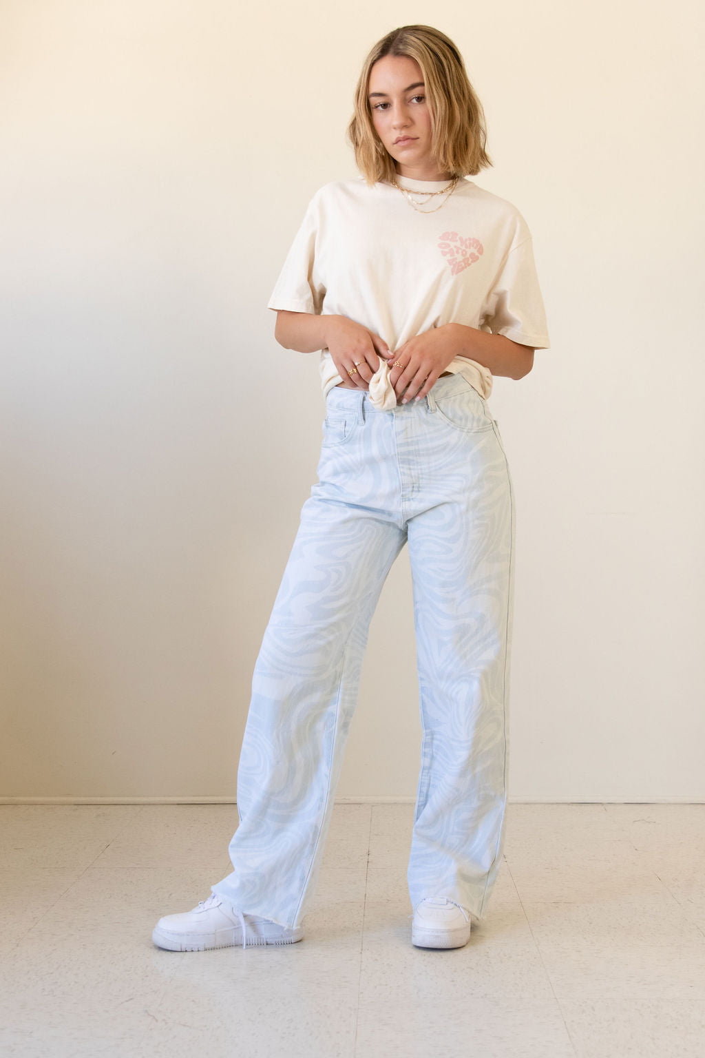 Not Again Swirl Jeans