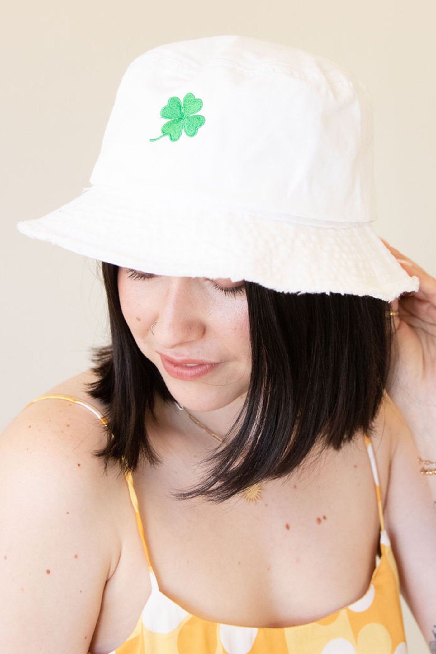 Four Leaf Clover Bucket Hat