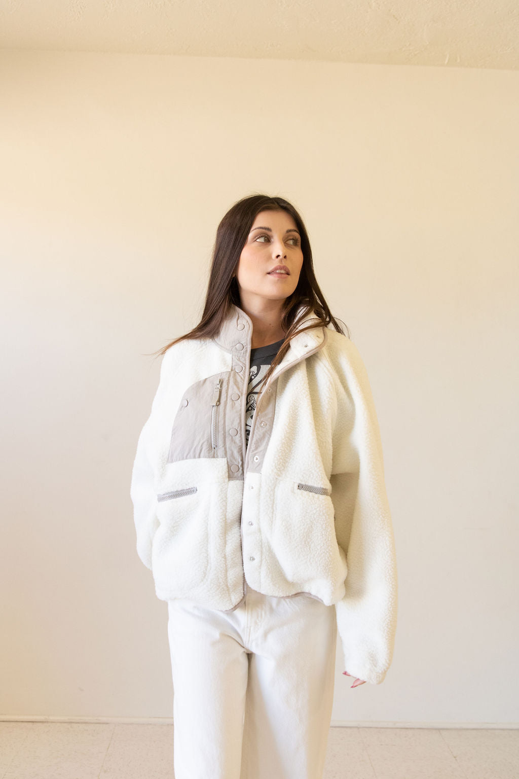Colder Weather Sherpa Jacket