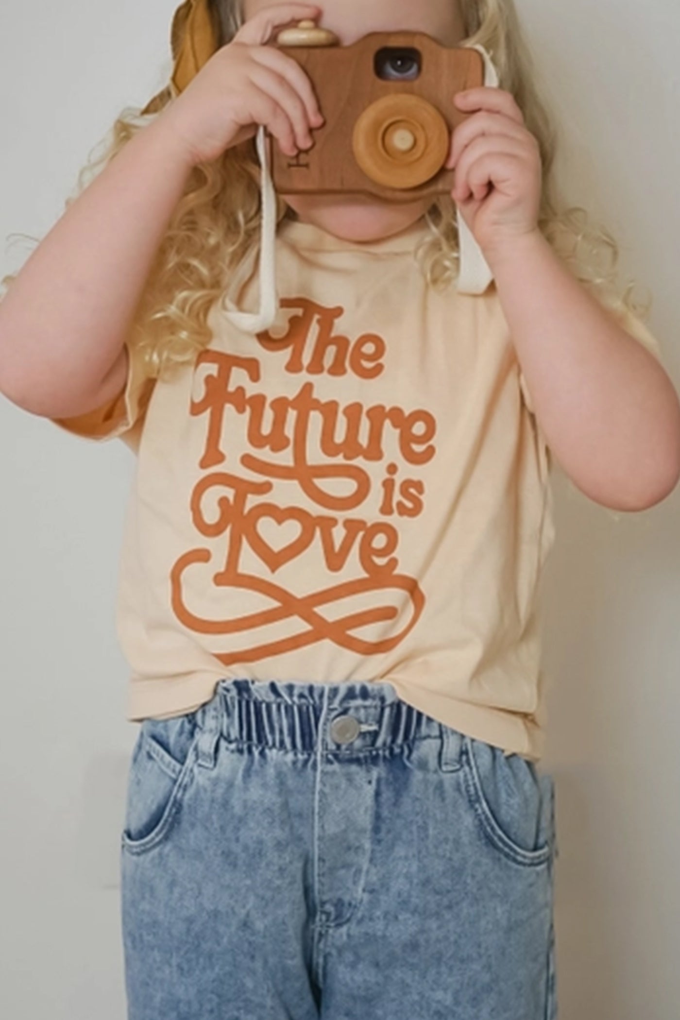 Future Is Love Kids Graphic Tee