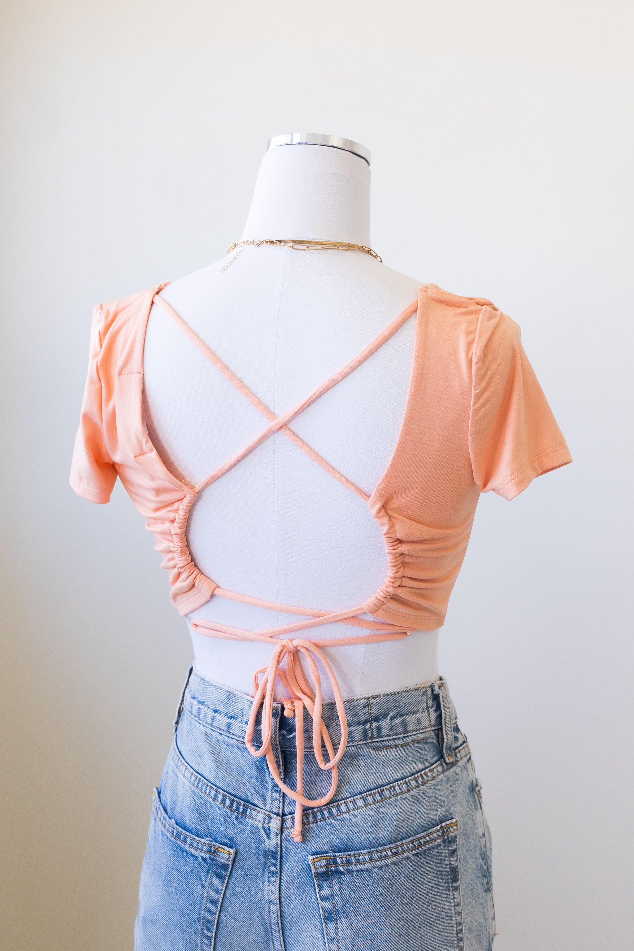 Without You Wrap Crop Top