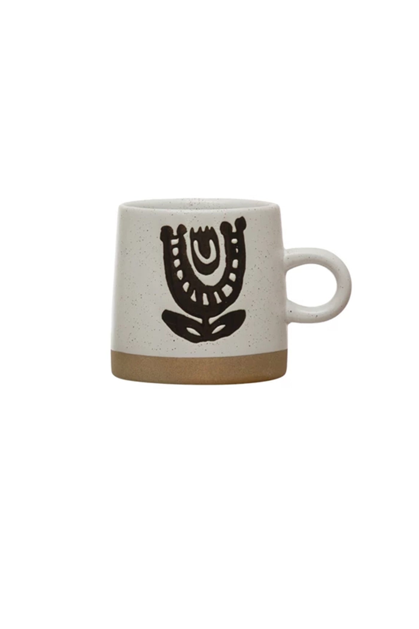 Abstract Stoneware Mugs