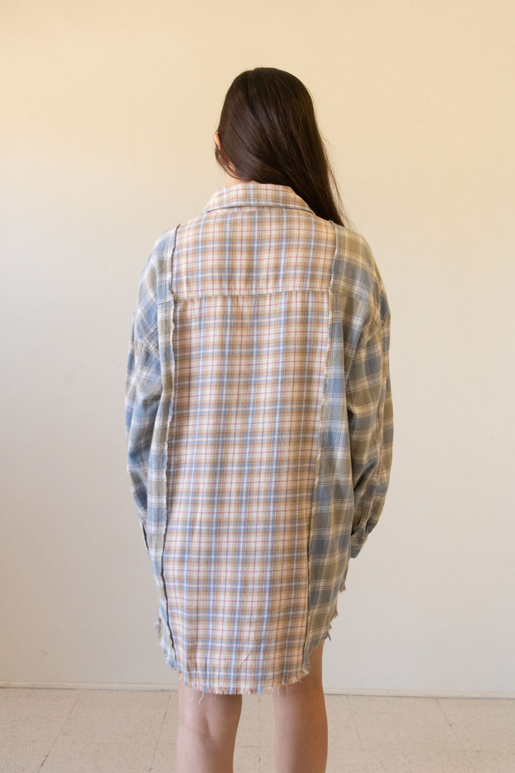 Born Bold Oversized Flannel Top