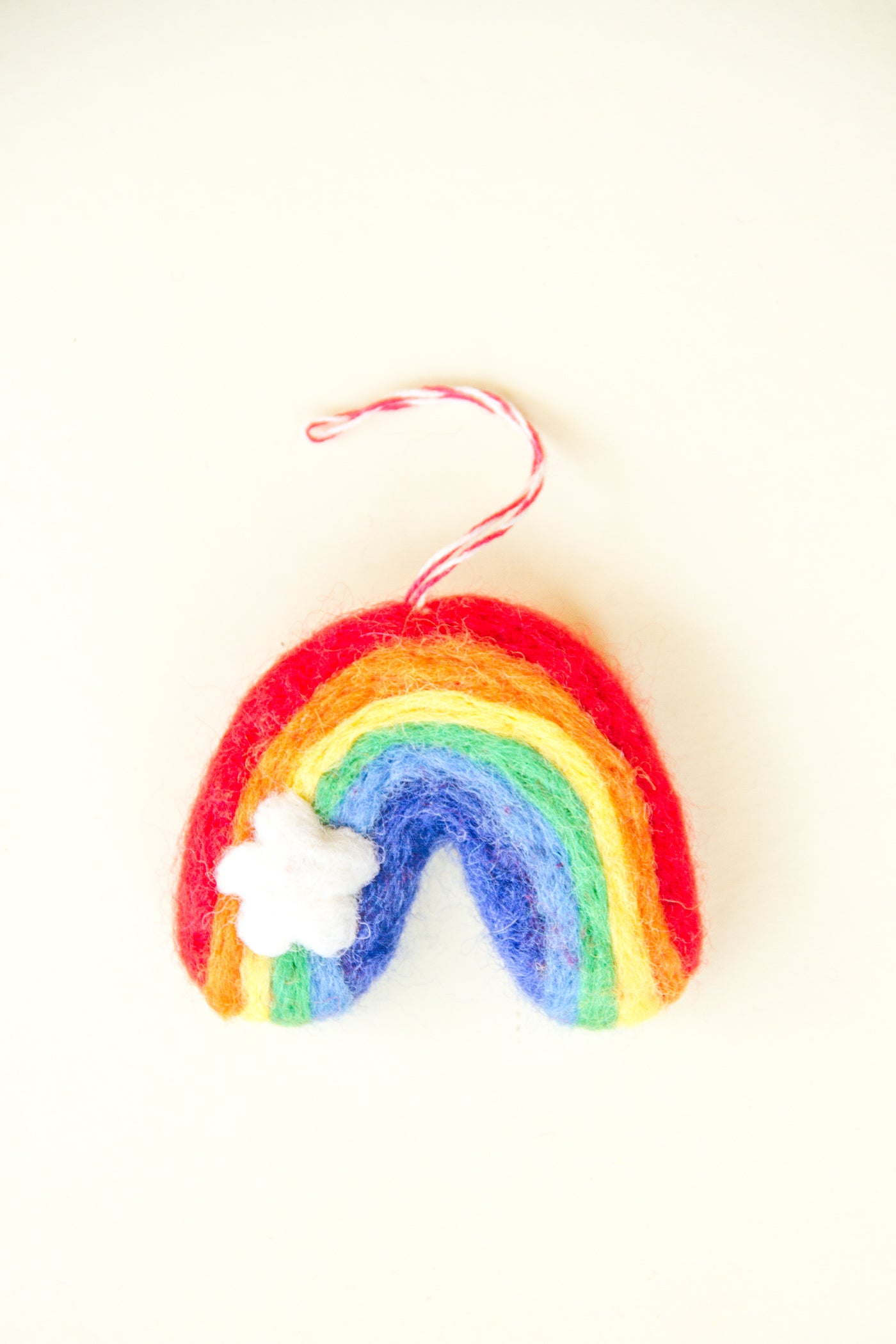 Rainbow Felt Ornament