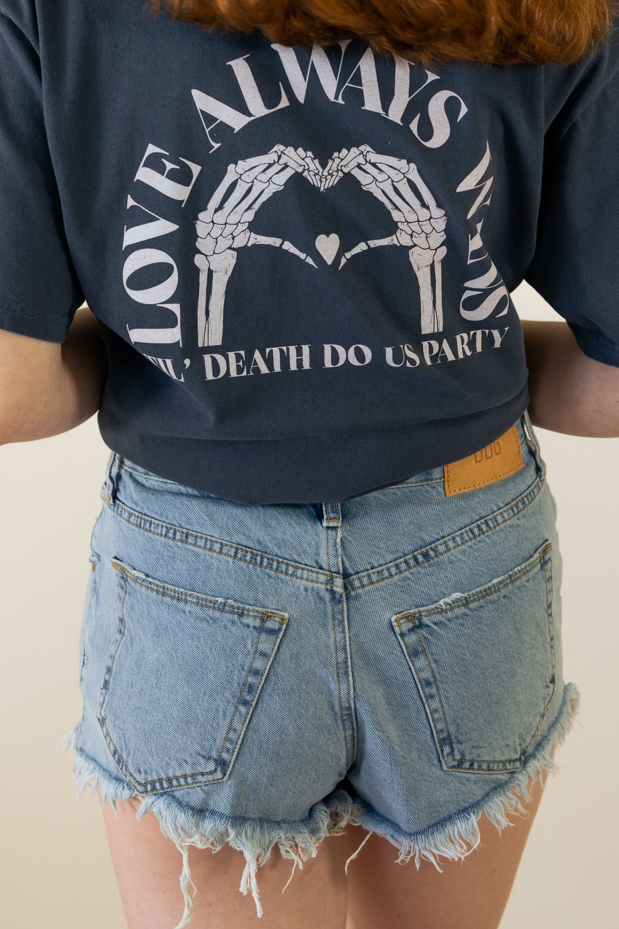 Cheeky Denim Shorts by BDG