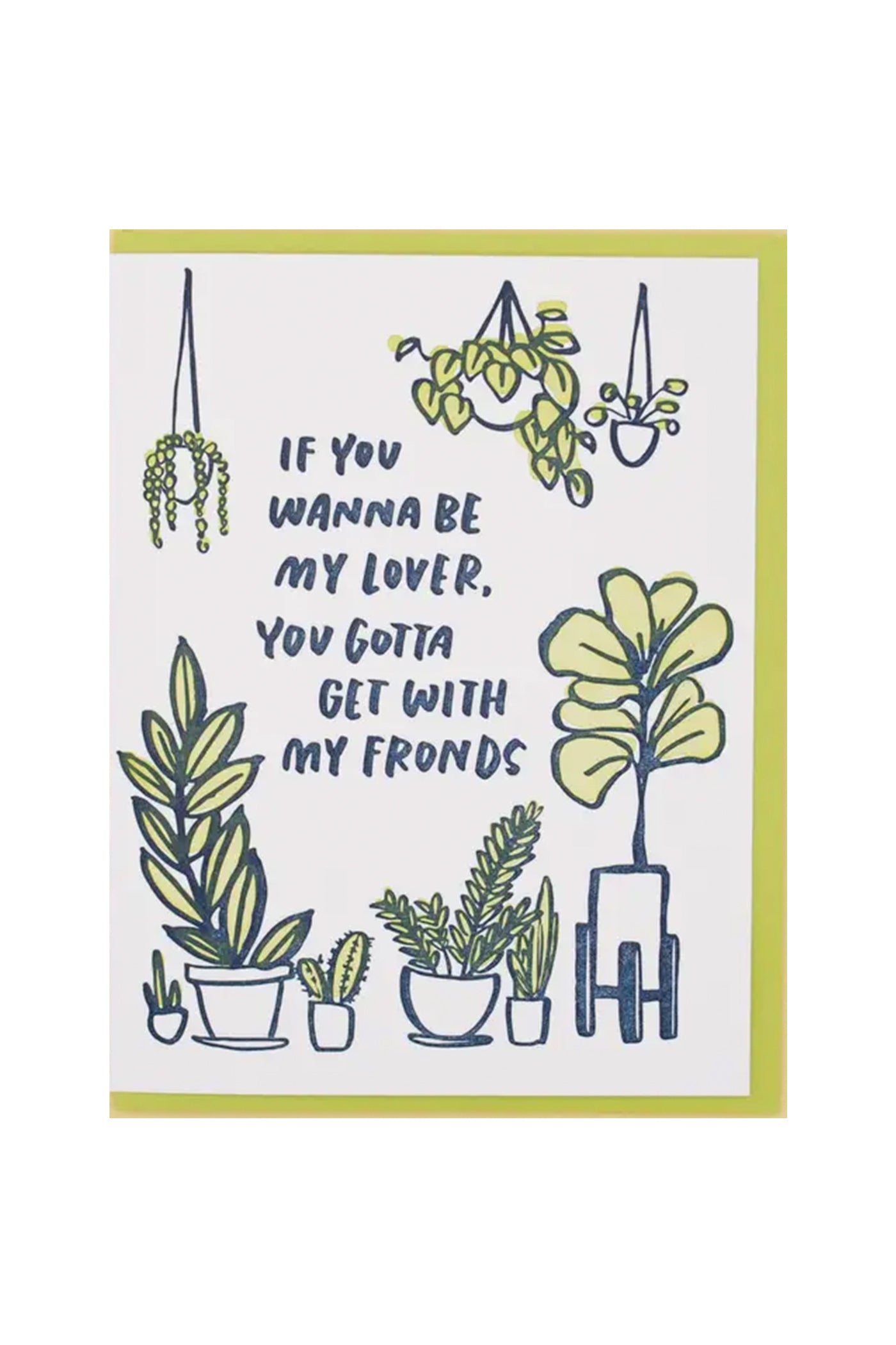 Frondship Greeting Card